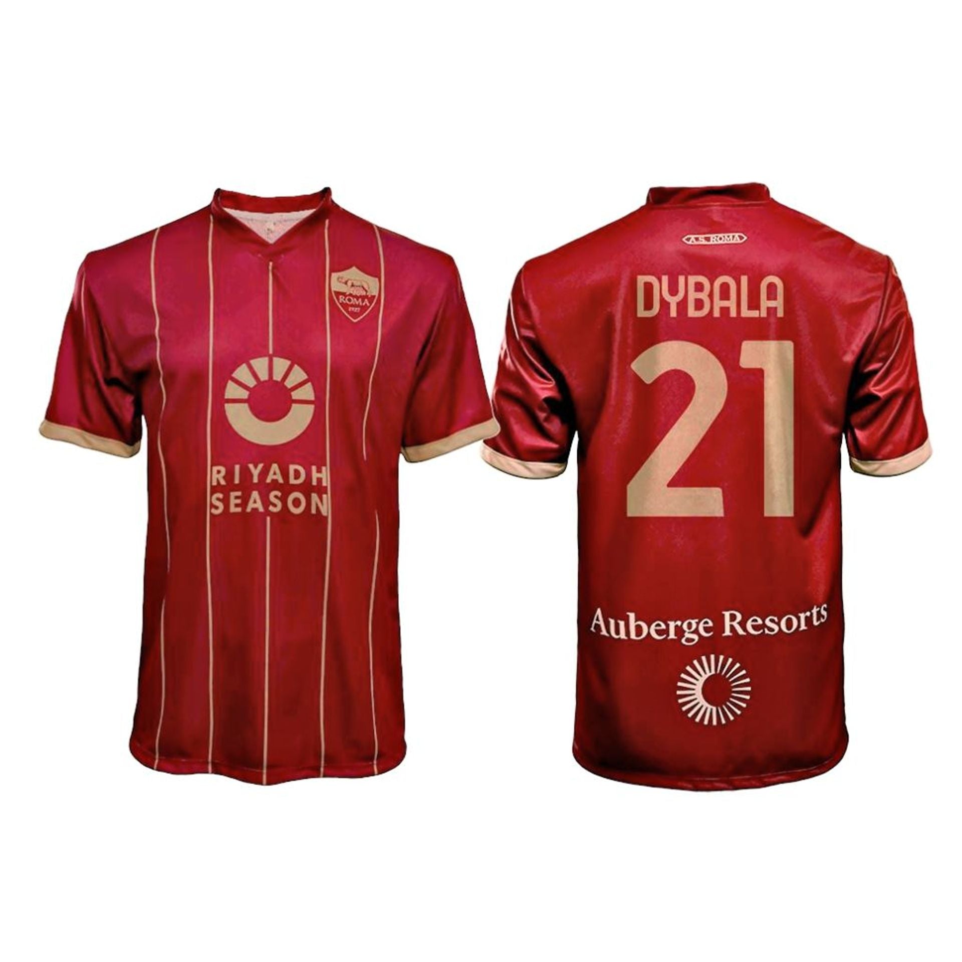 Paulo Dybala | AS Roma - Empoli - MatchWornShirt Paulo Dybala | AS Roma - Empoli - MatchWornShirt