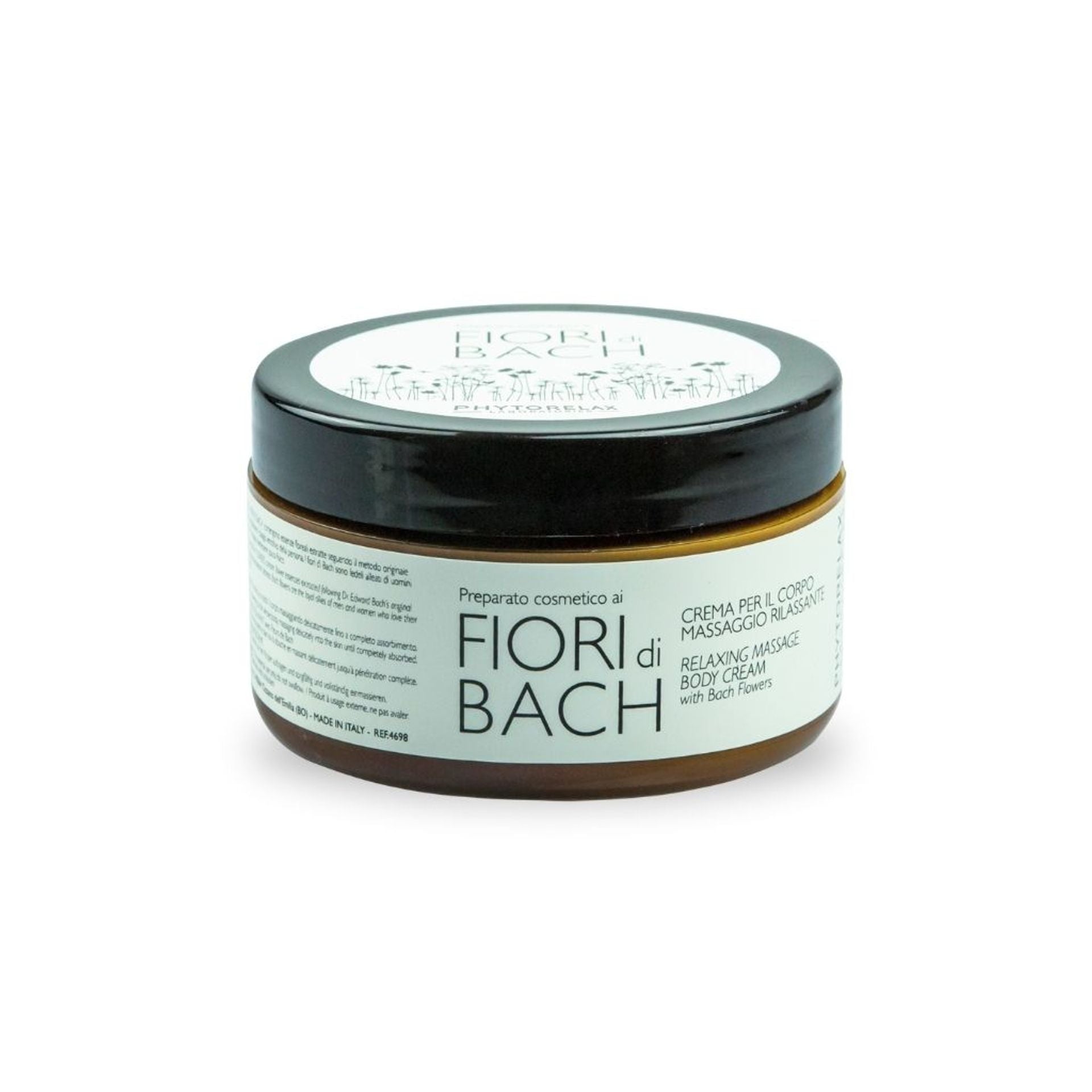 Crema corpo massaggio rilassante fiori di Bach 300 ml - Vegan