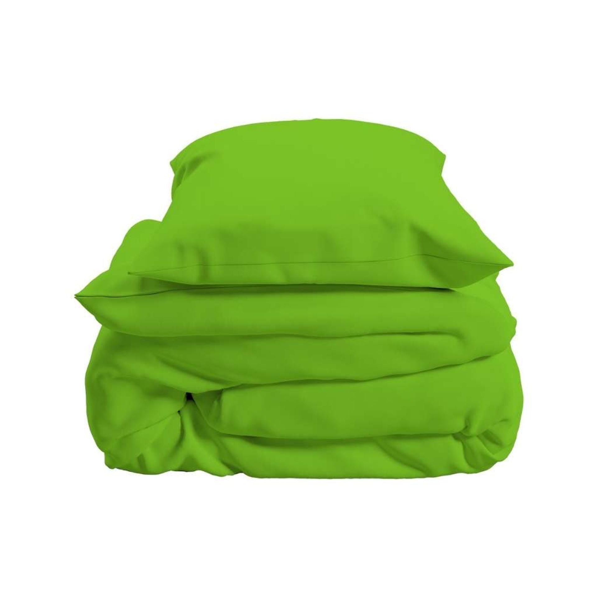 Set Completo Letto Lenzuola - 100% Cotone - Tinta Unita