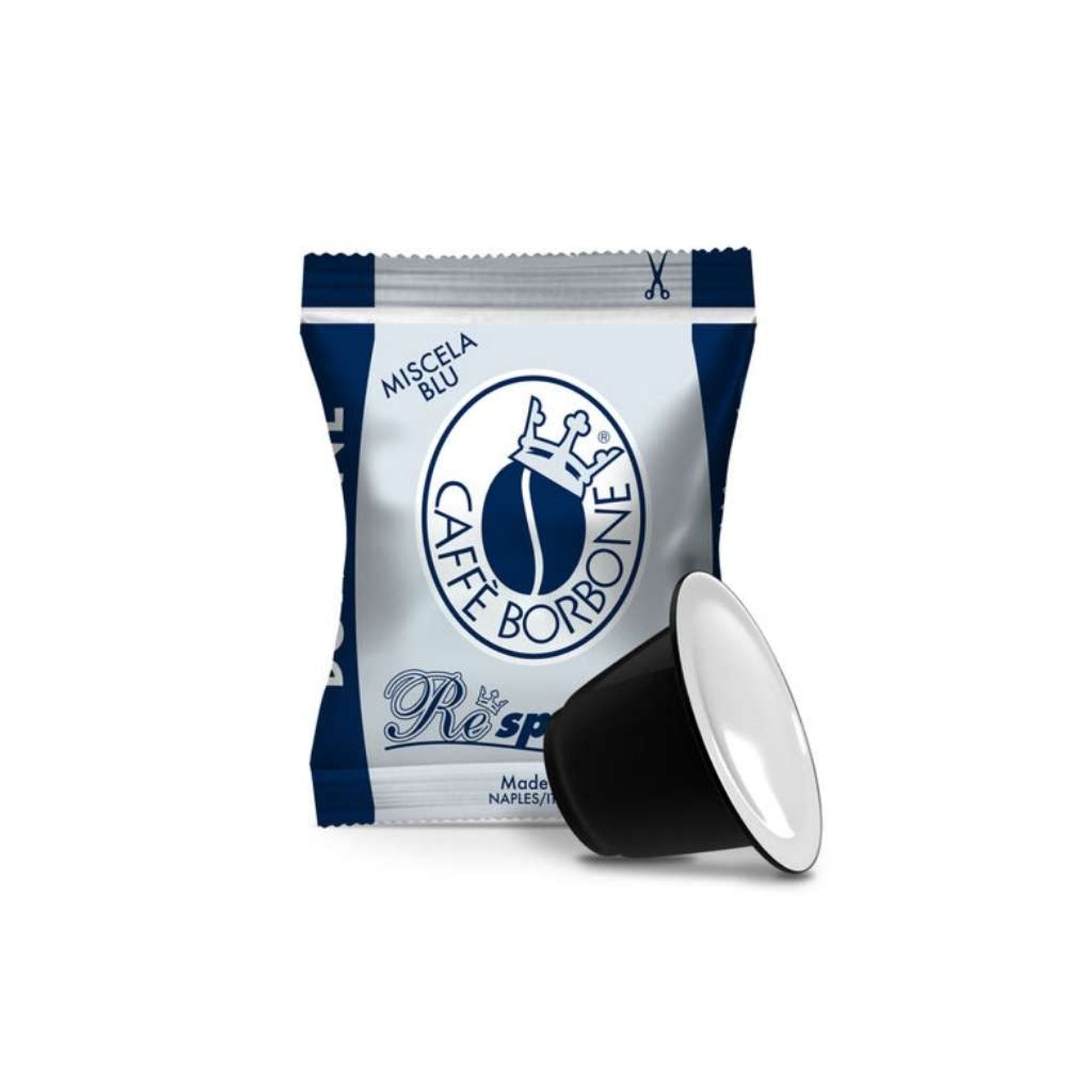 100 capsule Respresso miscela Blu compatibili Nespresso