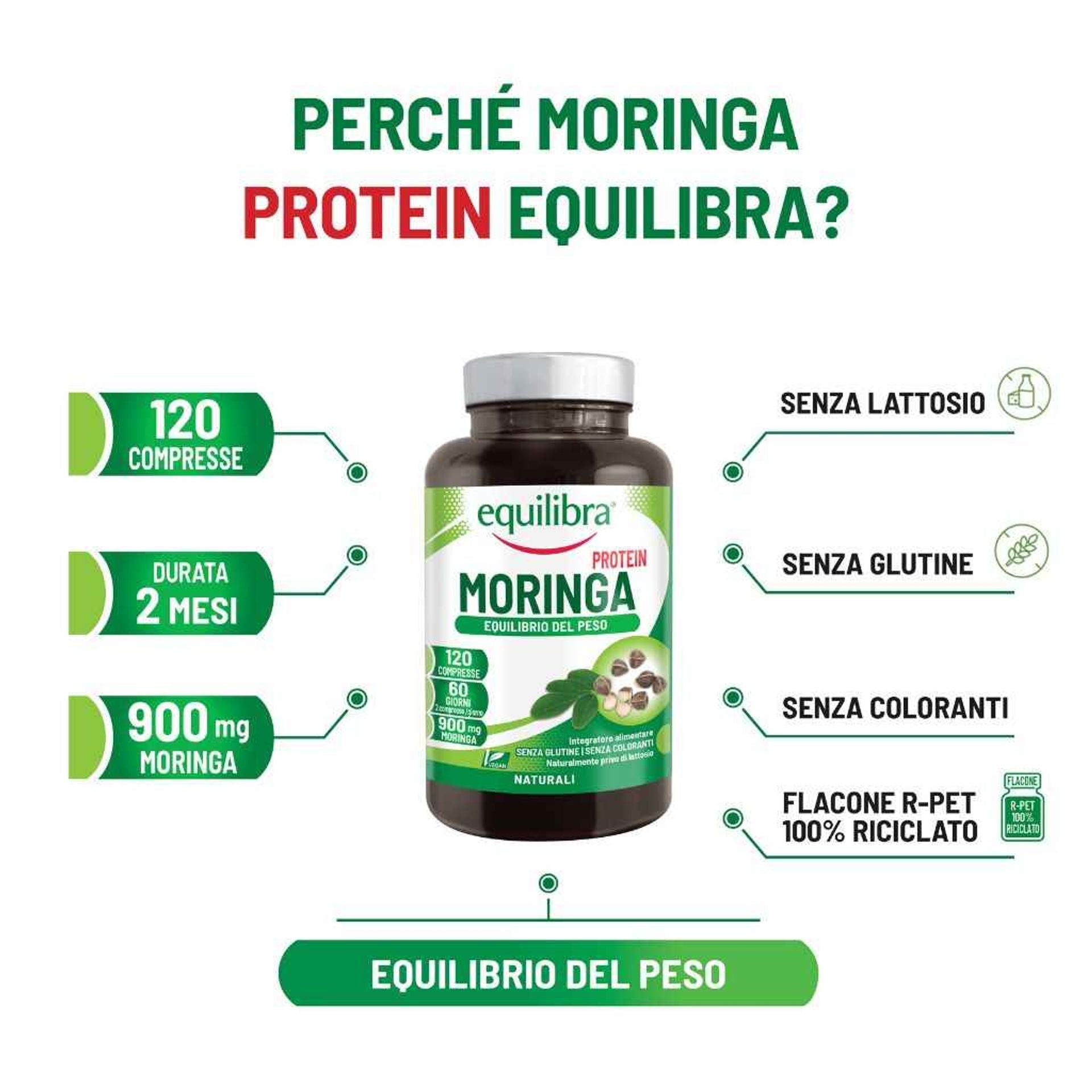 Moringa Protein 120 compresse