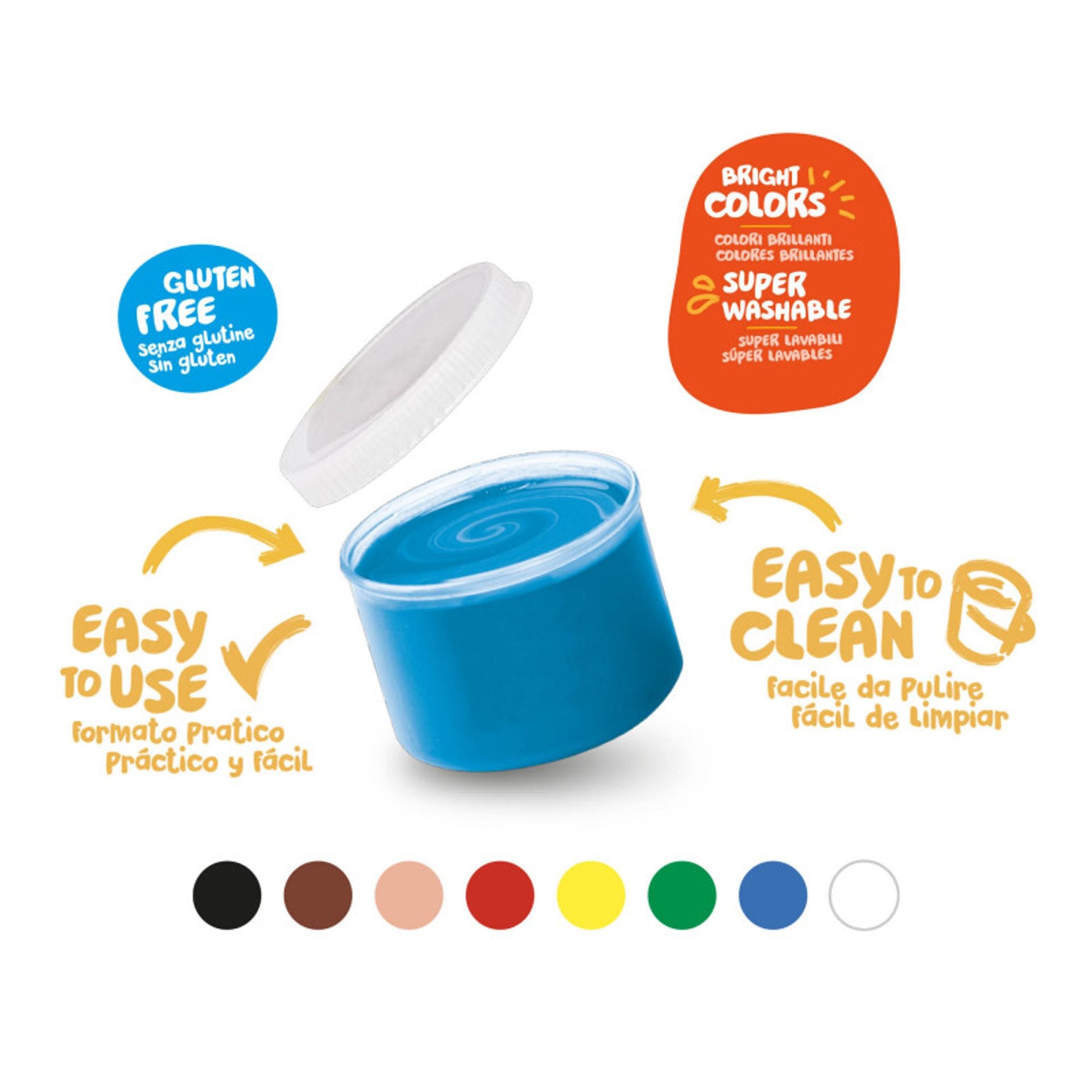 8x50ml Tempere a Dita - Baby 2 in su