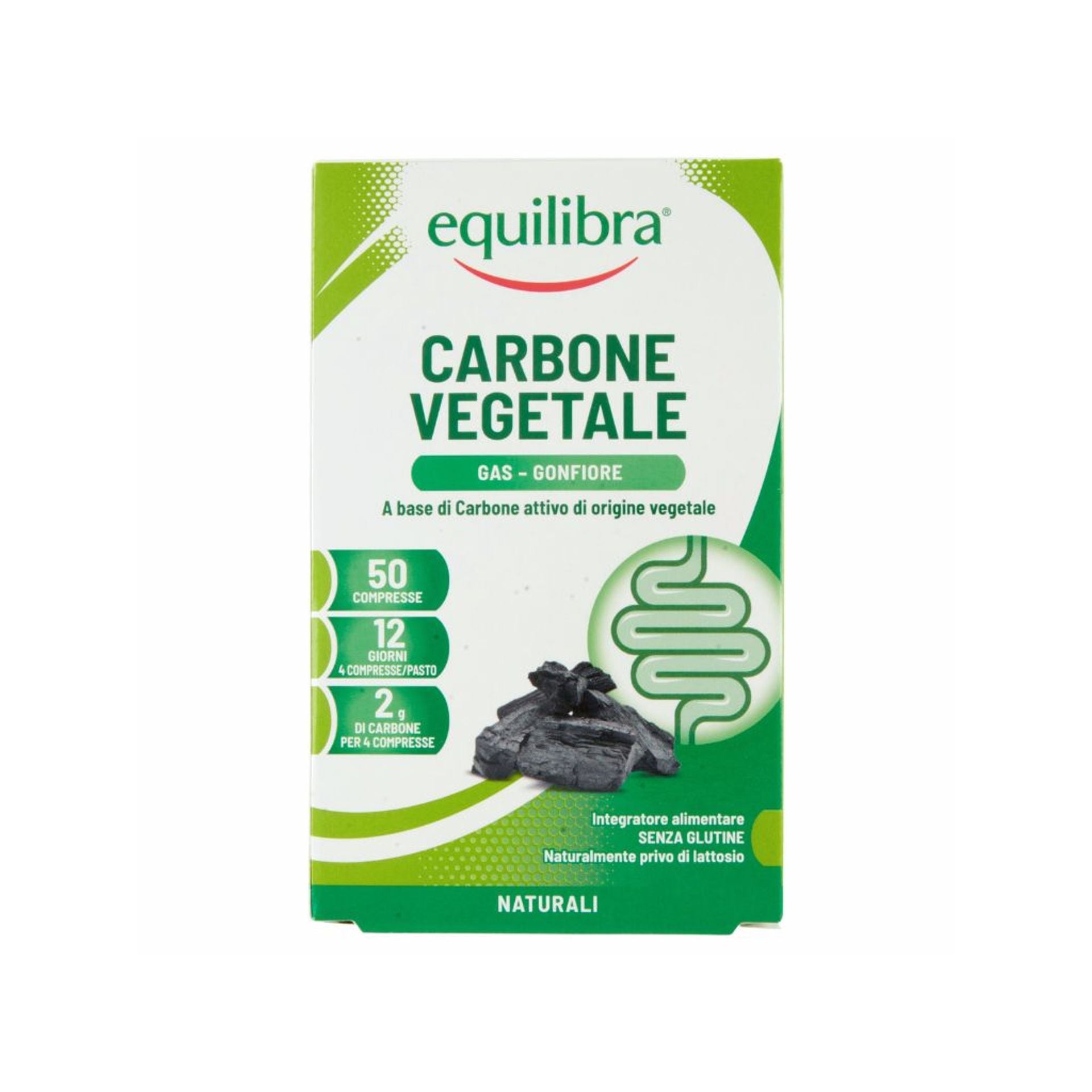 Carbone Vegetale 50 compresse