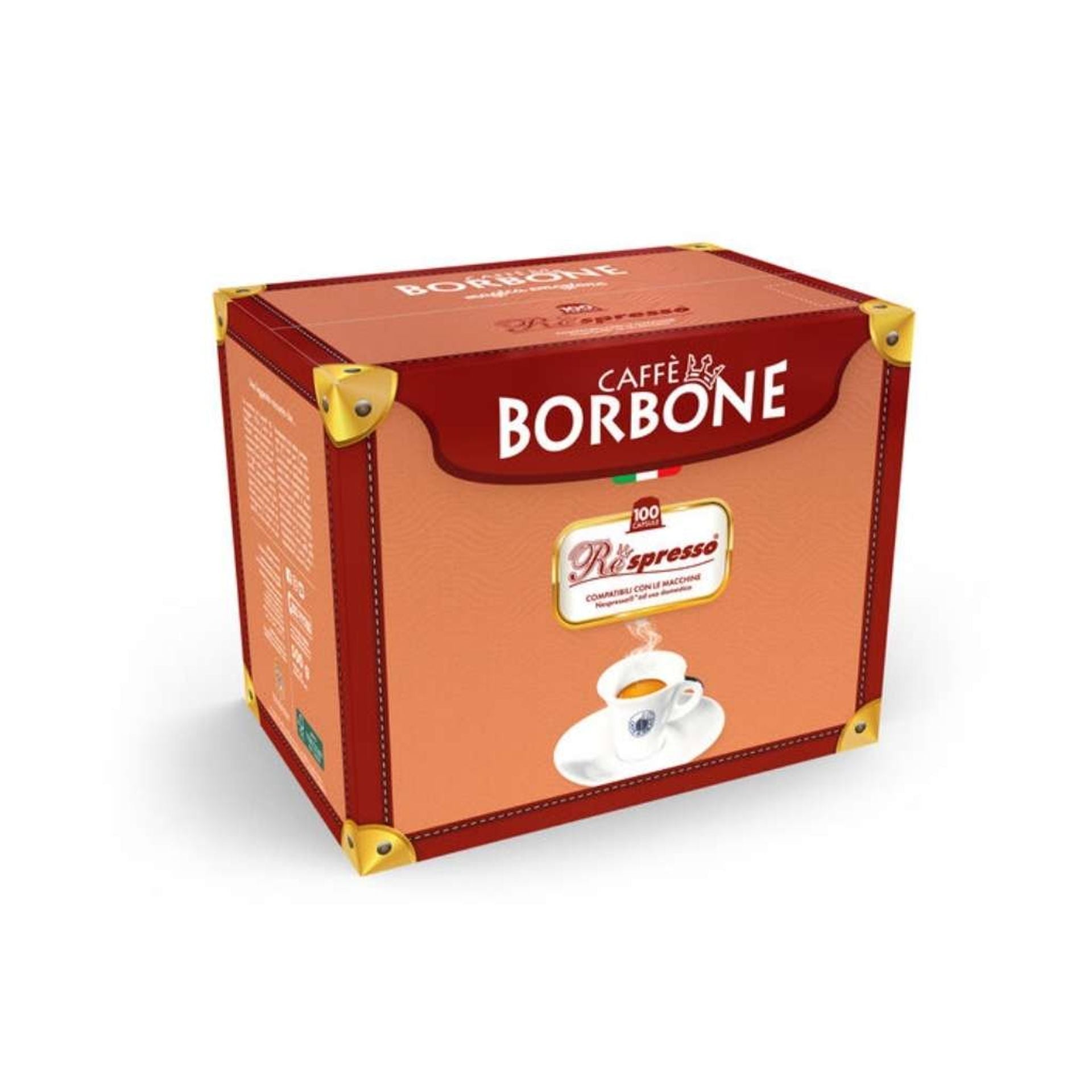 100 capsule Respresso miscela Blu compatibili Nespresso