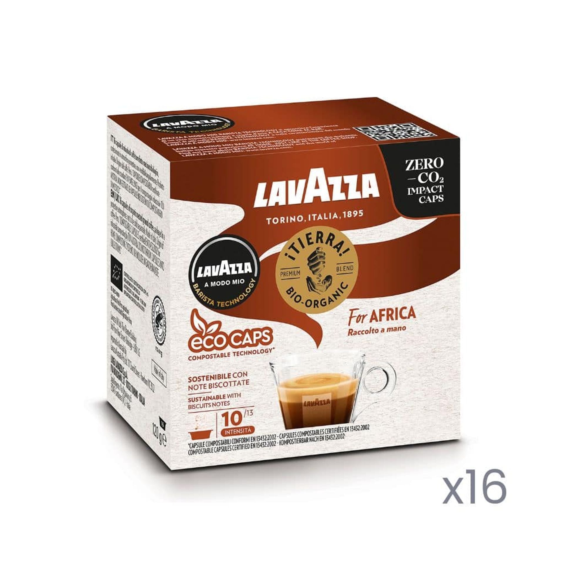 256 capsule Tierra for Africa A Modo Mio