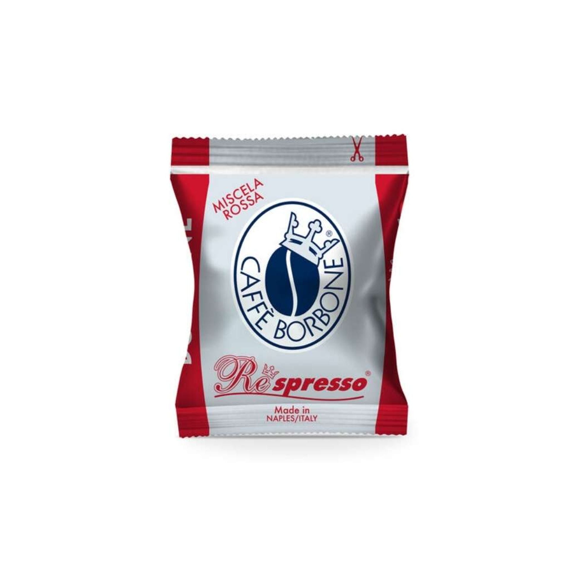 capsula di caffè borbone respresso miscela rossa fronte