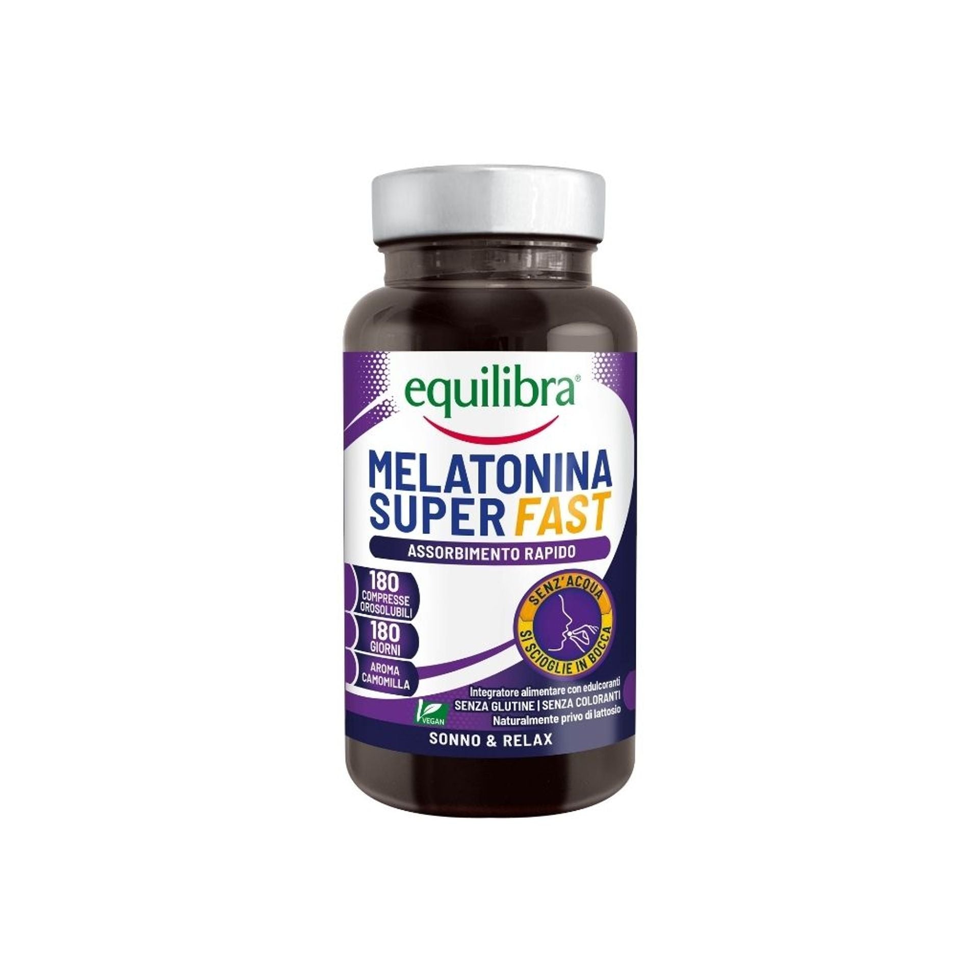 Melatonina Superfast 180 compresse orosolubili