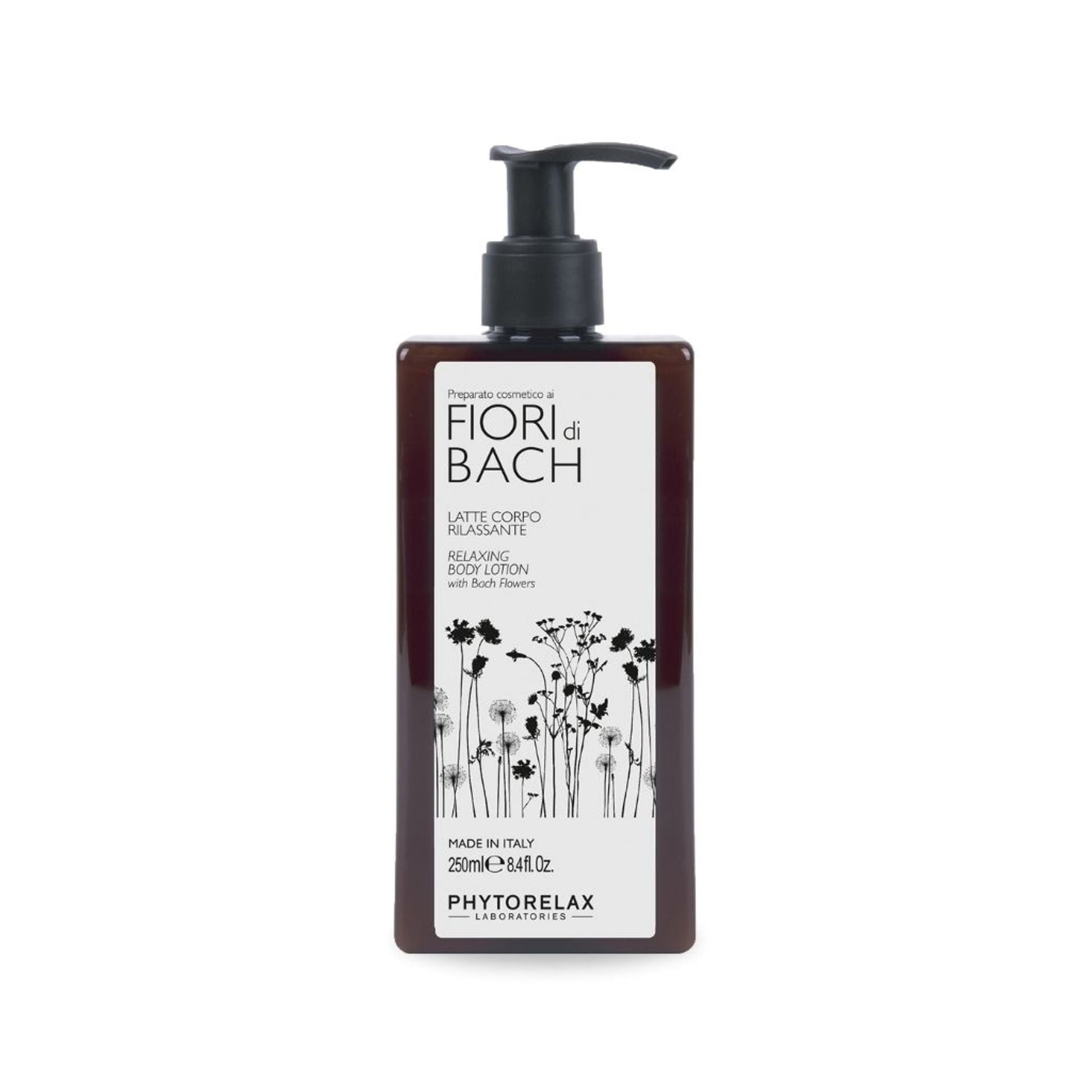 Latte corpo rilassante fiori di Bach 250 ml - Vegan