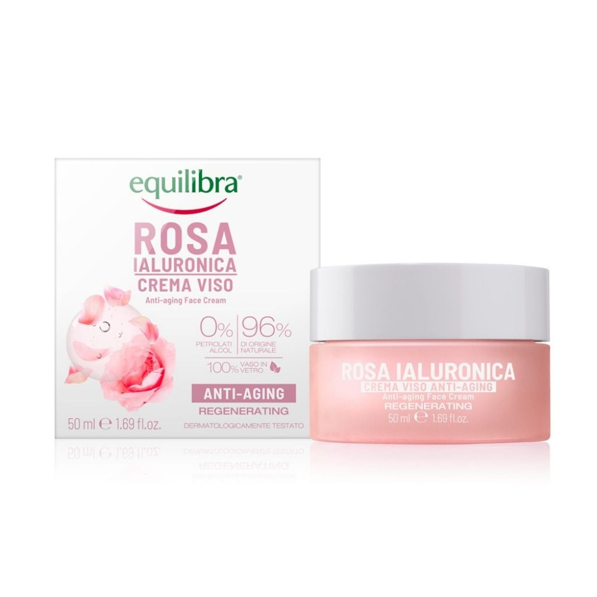 Crema viso Rosa Ialuronica anti-aging 50ml