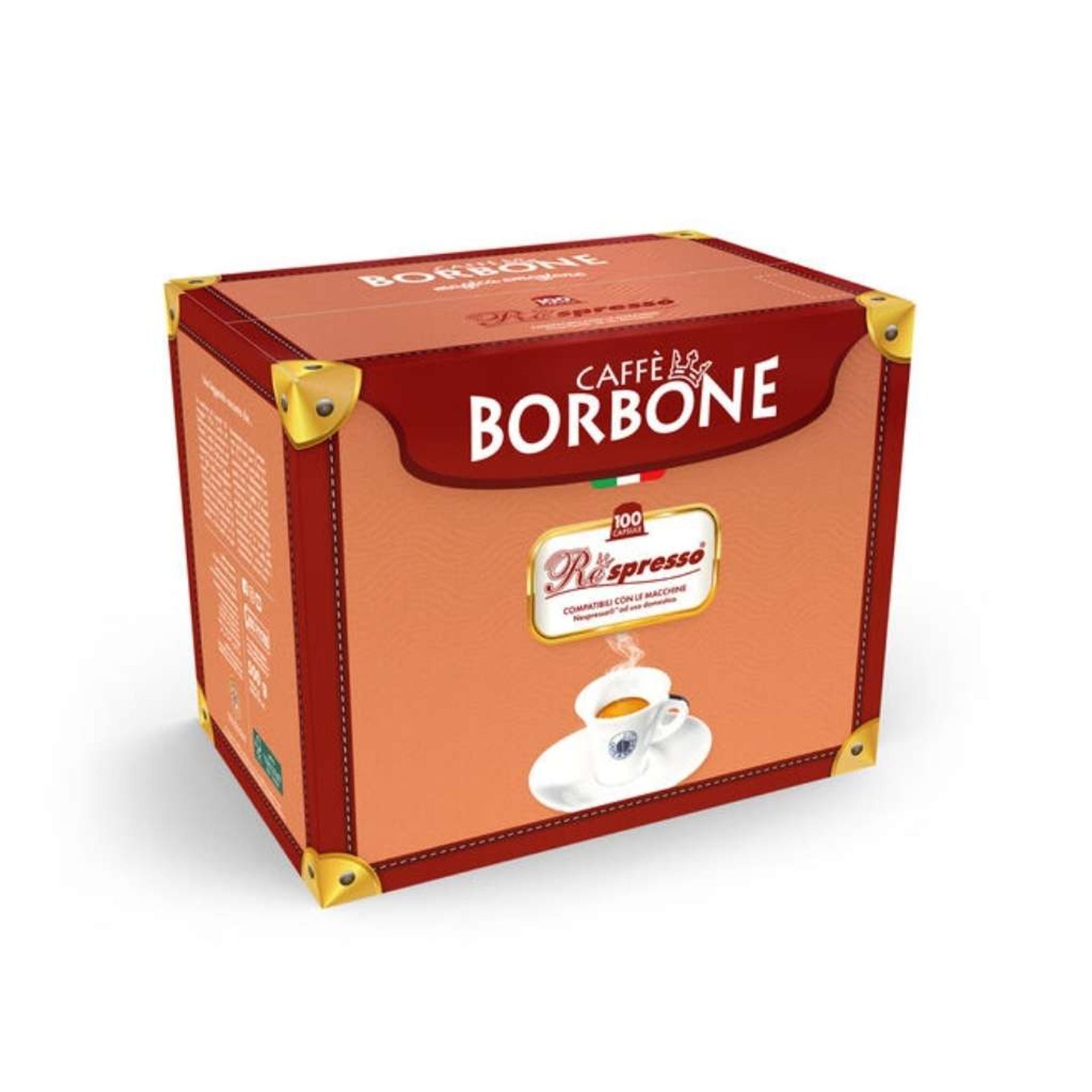 100 capsule Respresso miscela Nera compatibili Nespresso