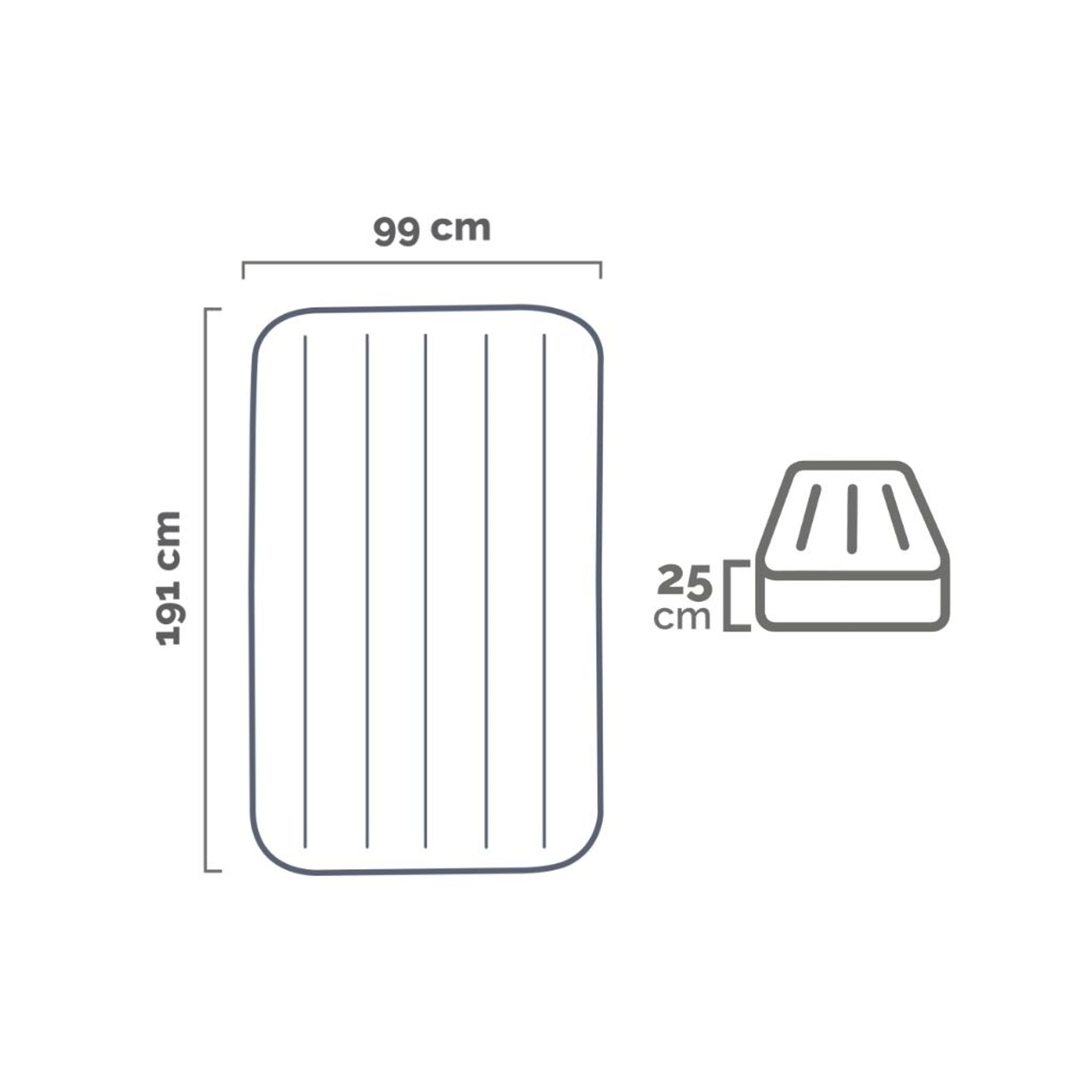 Materasso gonfiabile Prestige Downy - singolo