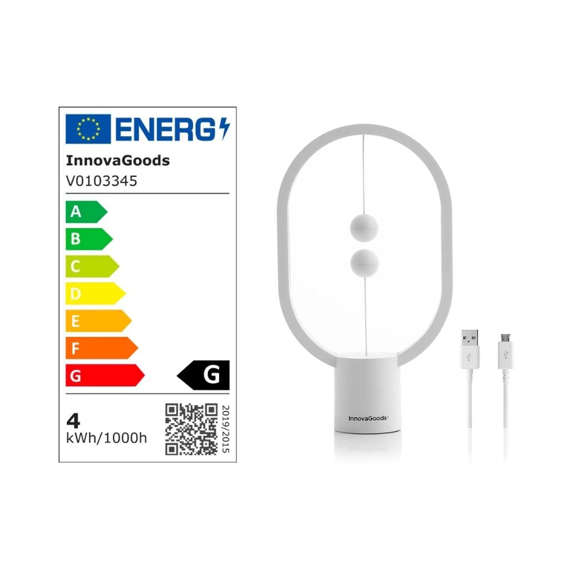 Innovagoods Lampada Equilibrio con Interruttore Magnetico