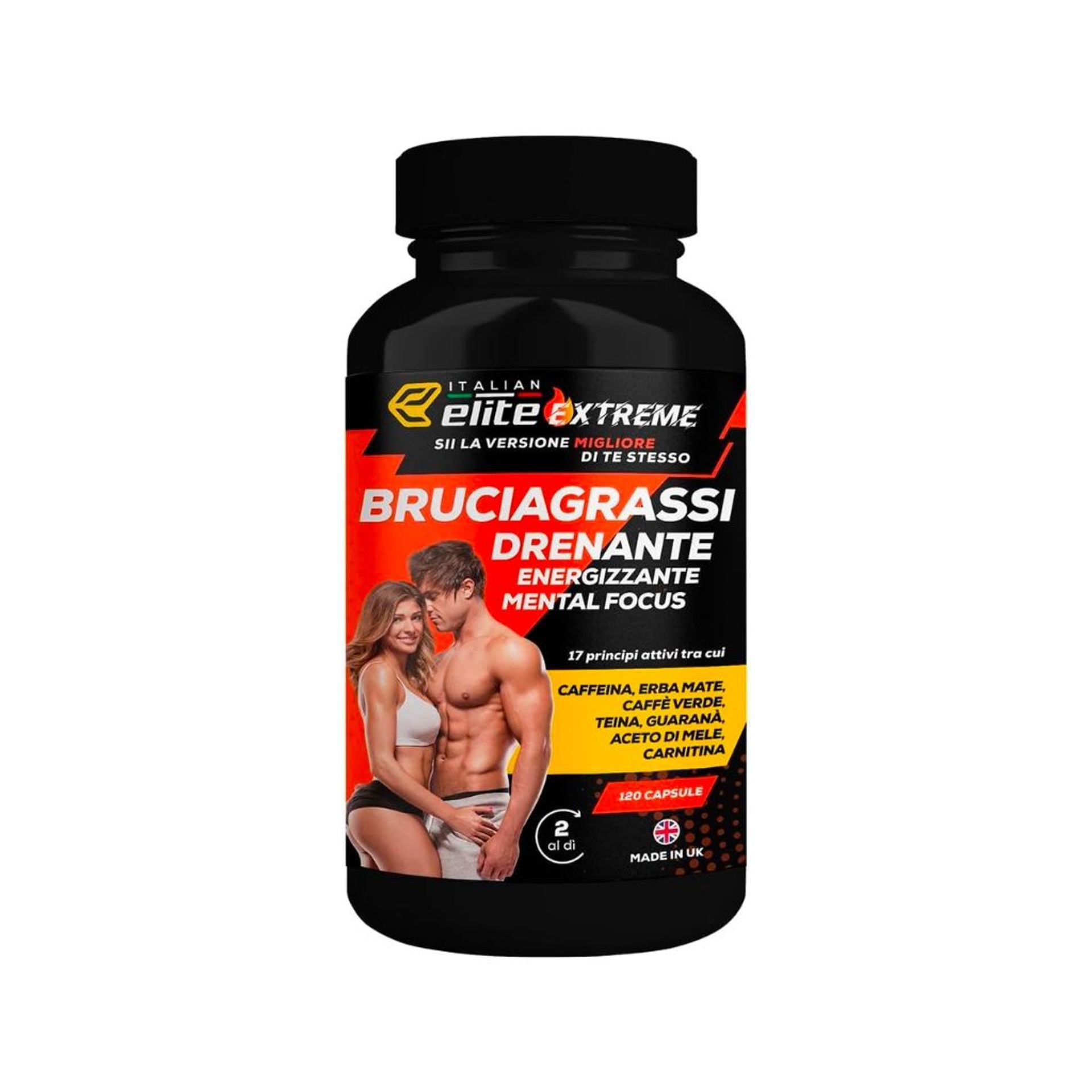 Brucia grassi drenante energizzante Elite Extreme 120 caps