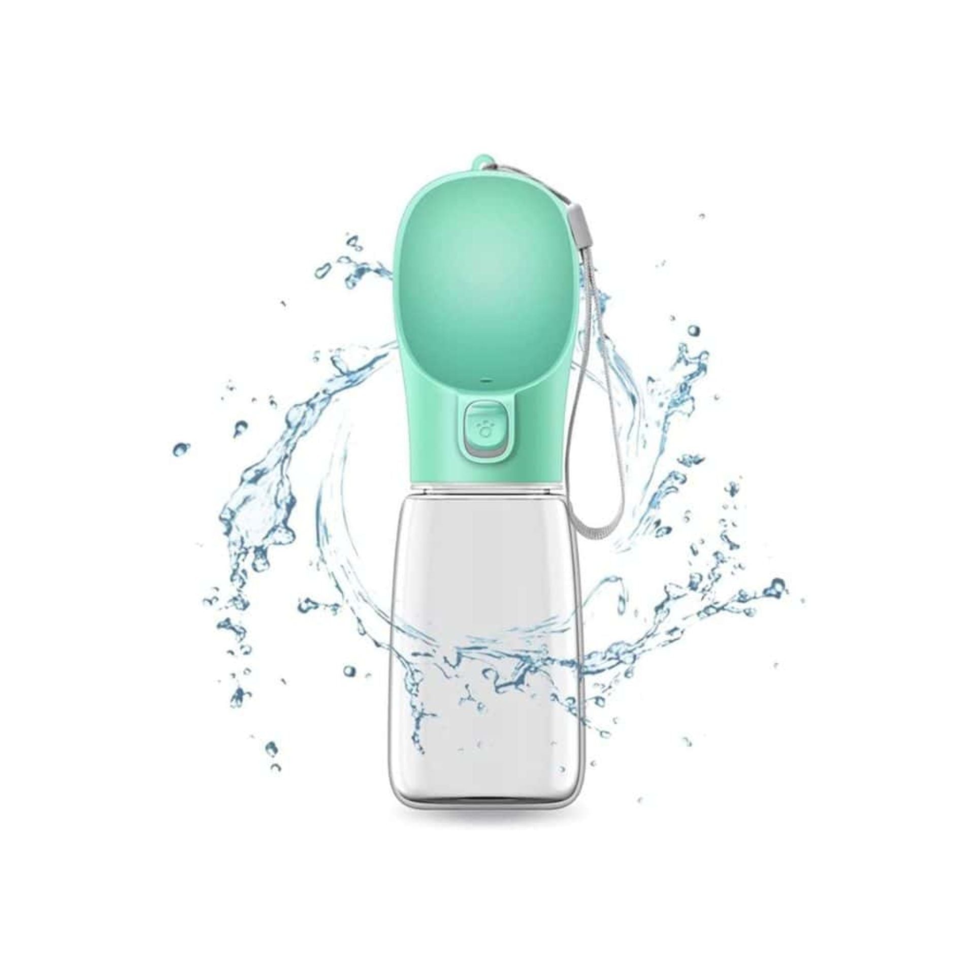 Borraccia per cani portatile Green 350ml