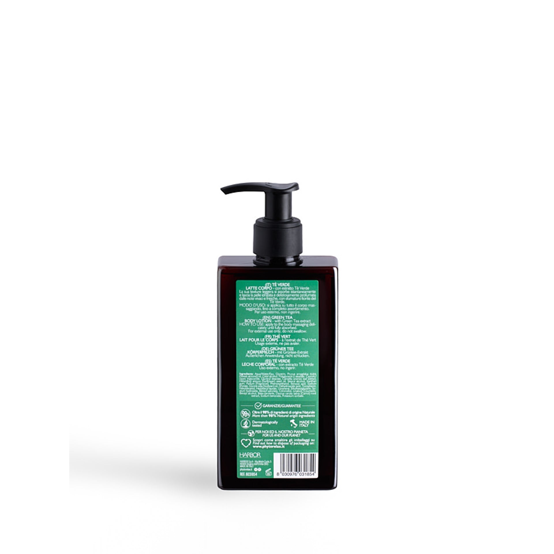 Tè verde latte corpo 250 ml - Vegan