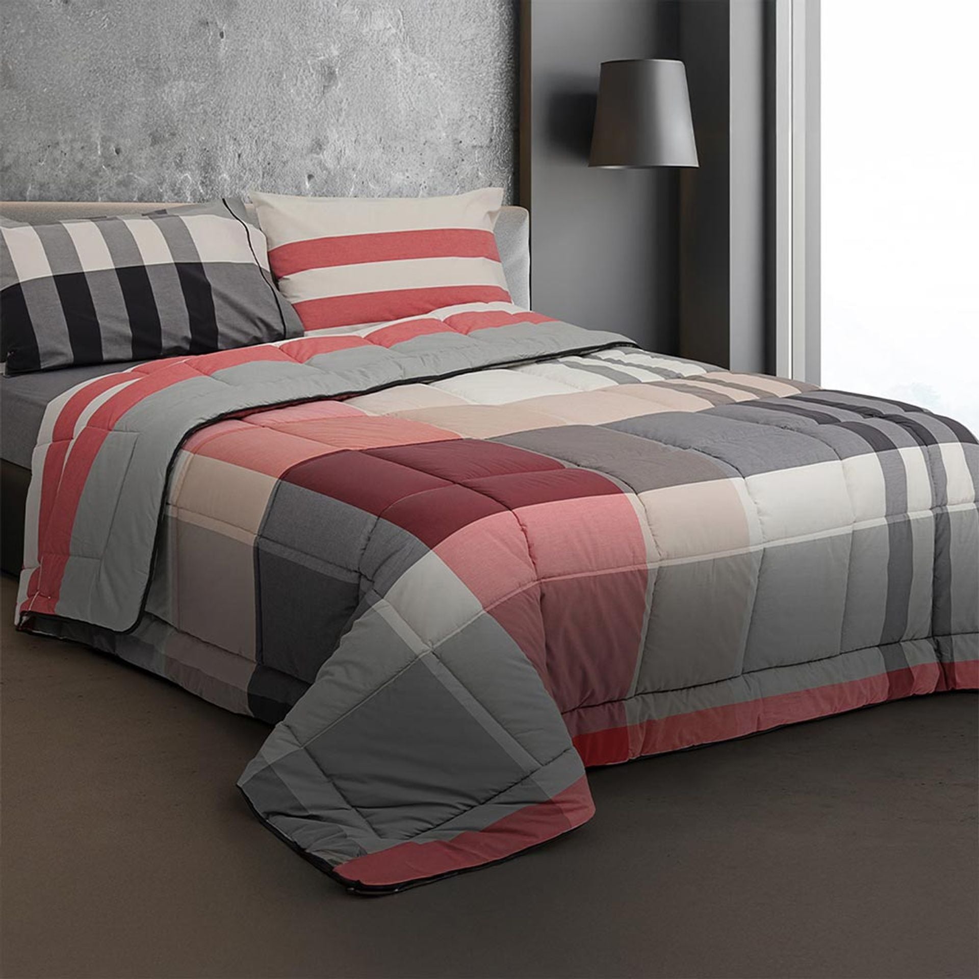 Trapunta in cotone tinto in filo Liverpool