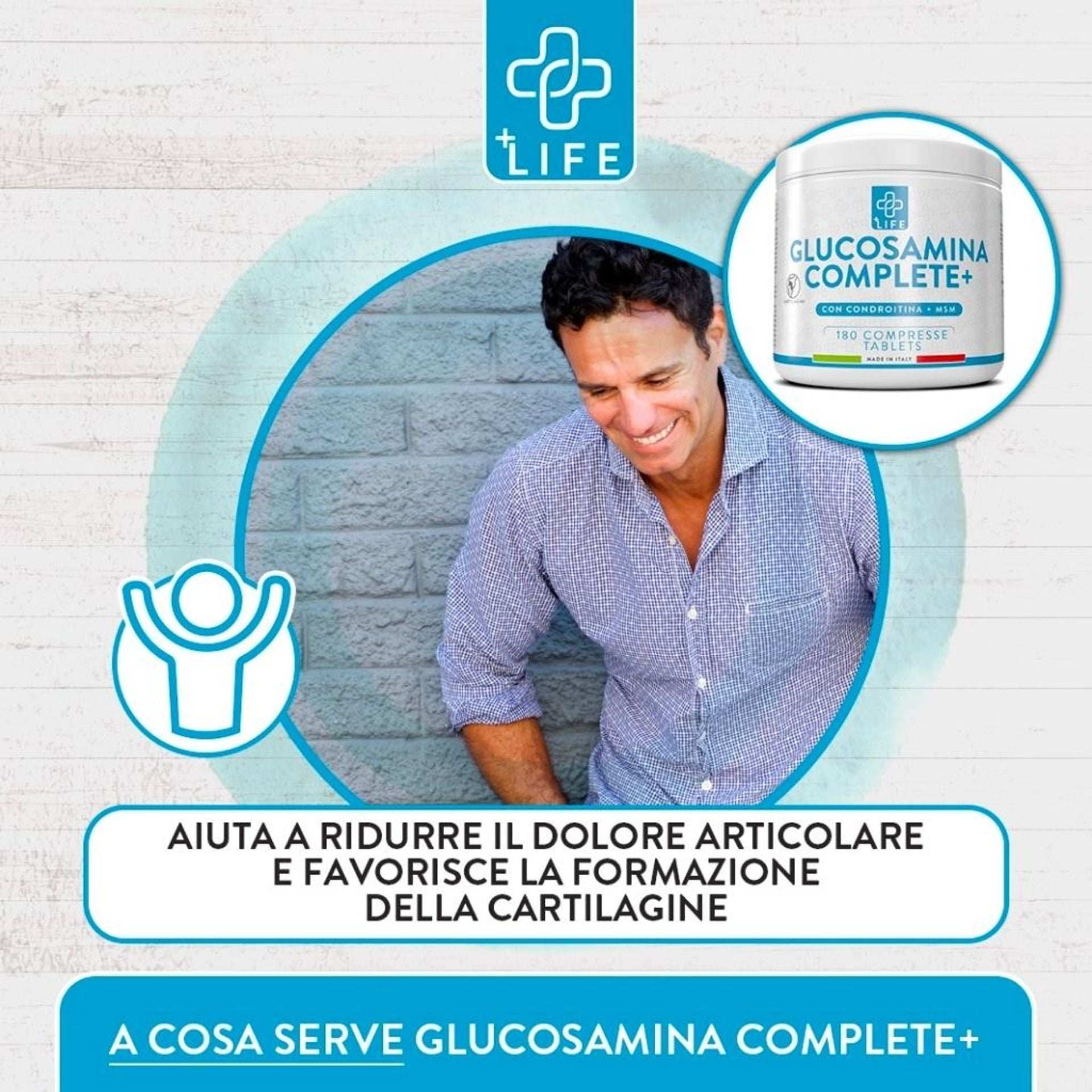 Glucosamina complete+ 180 caps