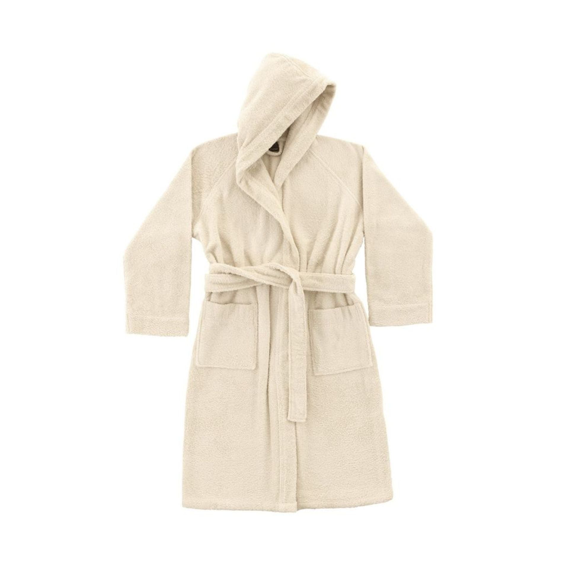 Accappatoio con cappuccio in microspugna