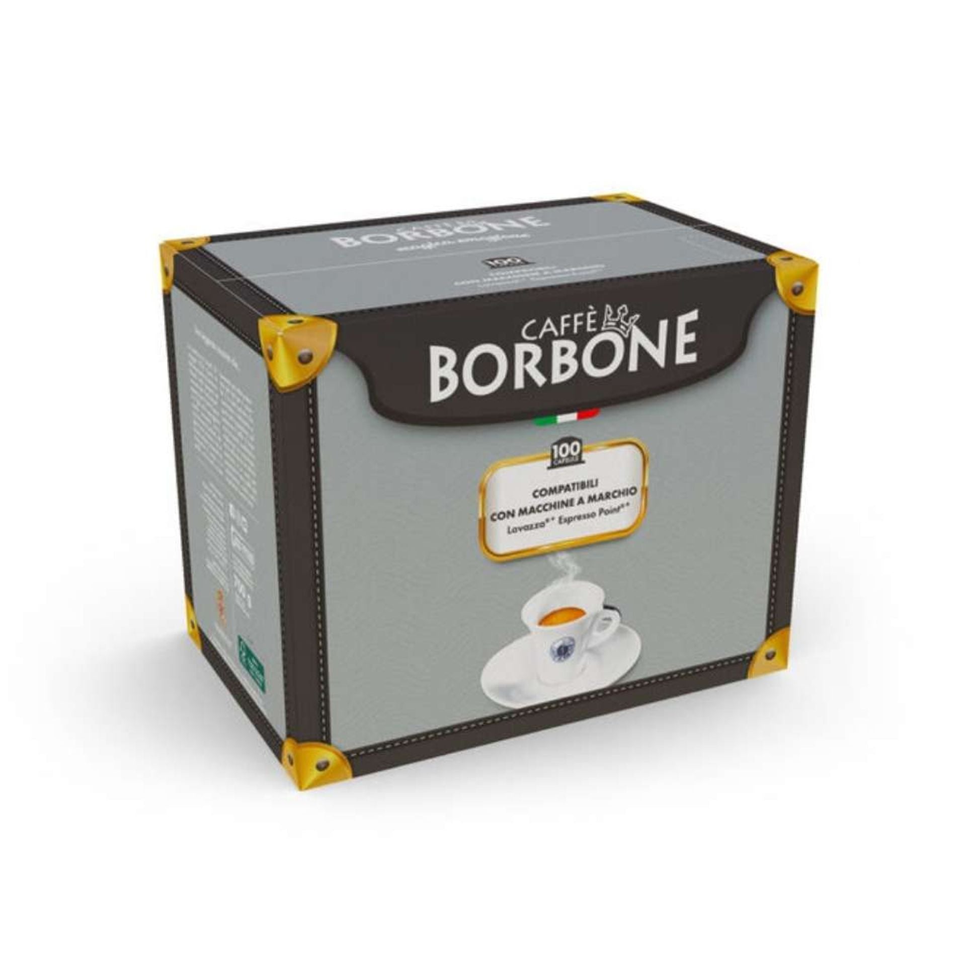 100 capsule miscela Nera compatibili Espresso Point