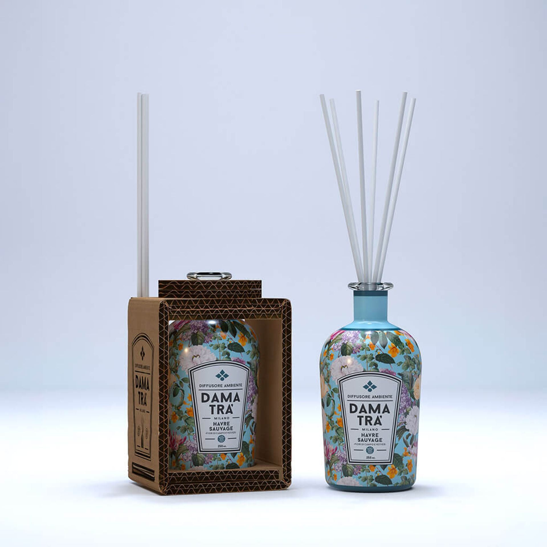 Diffusore ambiente havre sauvage - fiori di campo e vetiver 250 ml