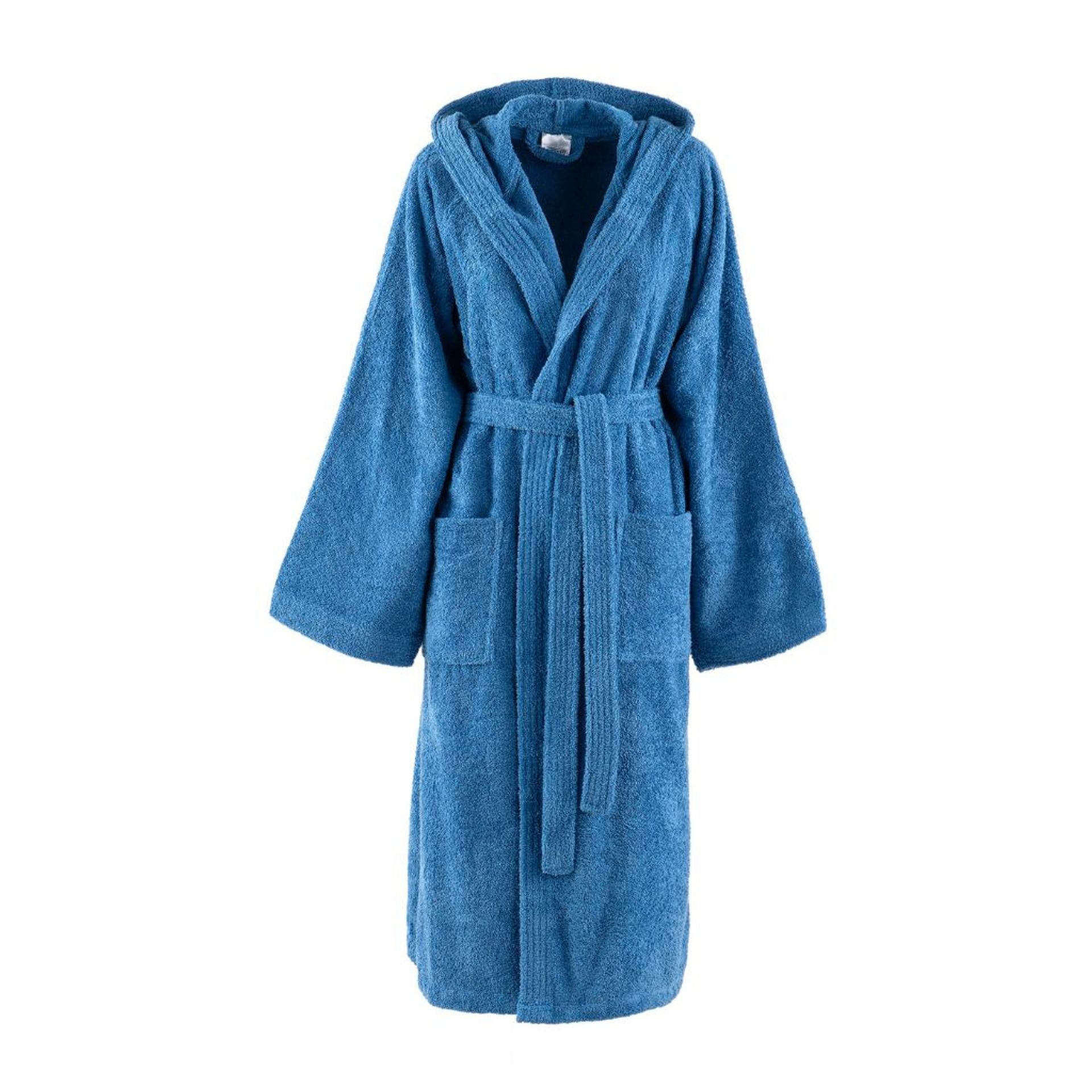 Accappatoio con cappuccio 100% cotone