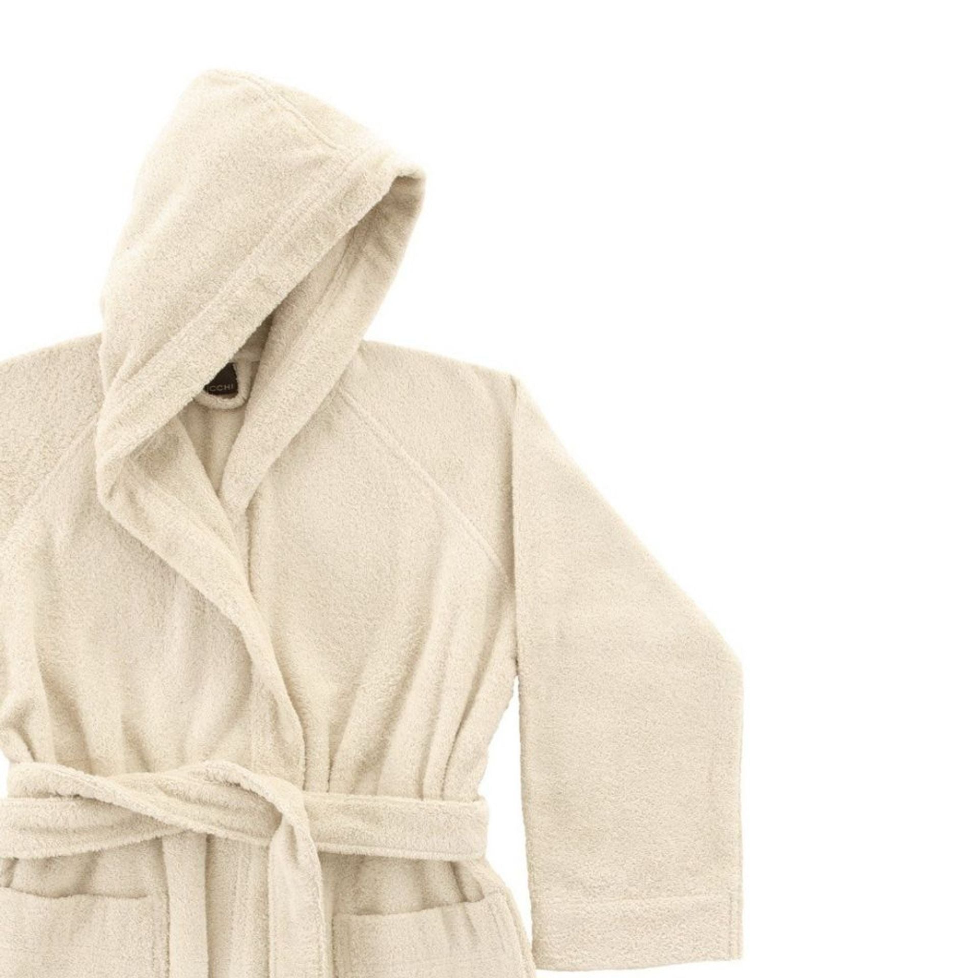 Accappatoio con cappuccio in microspugna