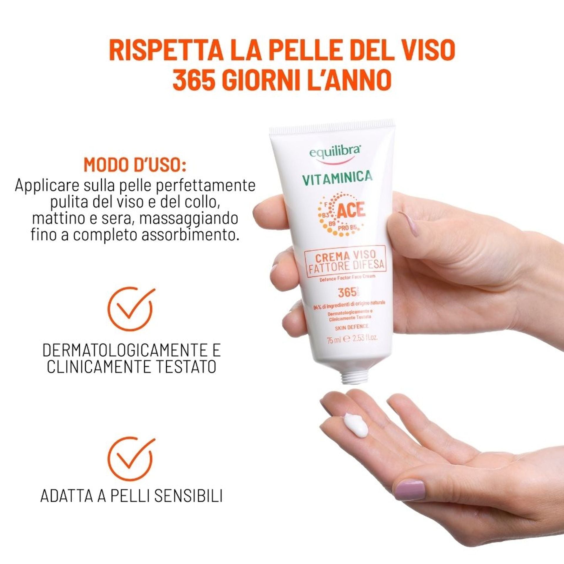 Crema viso fattore difesa 75ml
