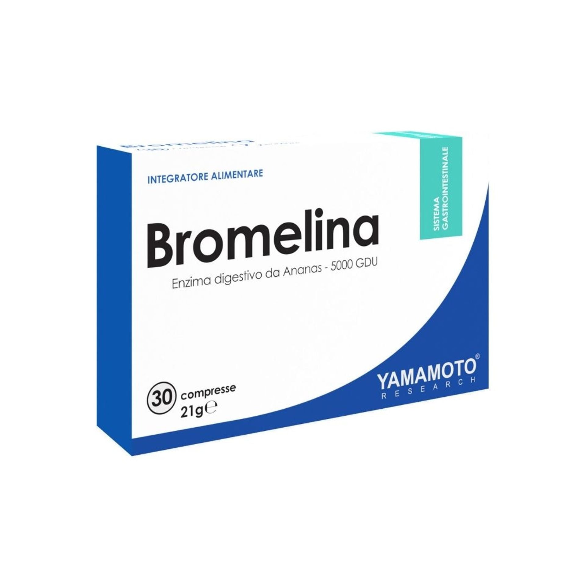 Bromelina - 30 capsule - Funzione Digestiva - Anticellulite - Drenaggio - Microcircolo