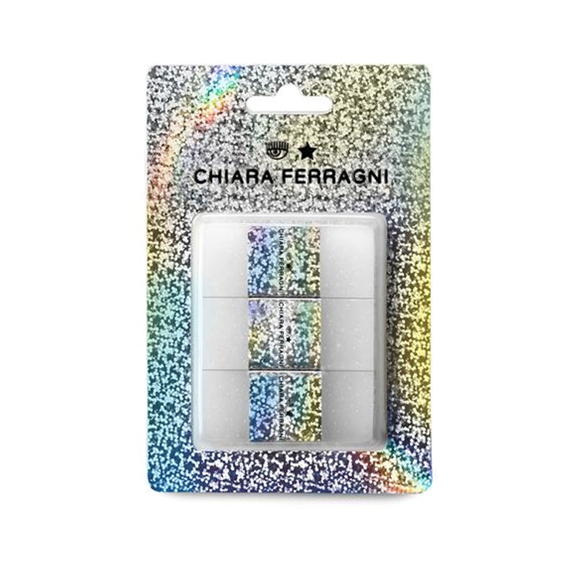 Chiara Ferragni by Pigna - Blister 3 Gomme da Cancellare