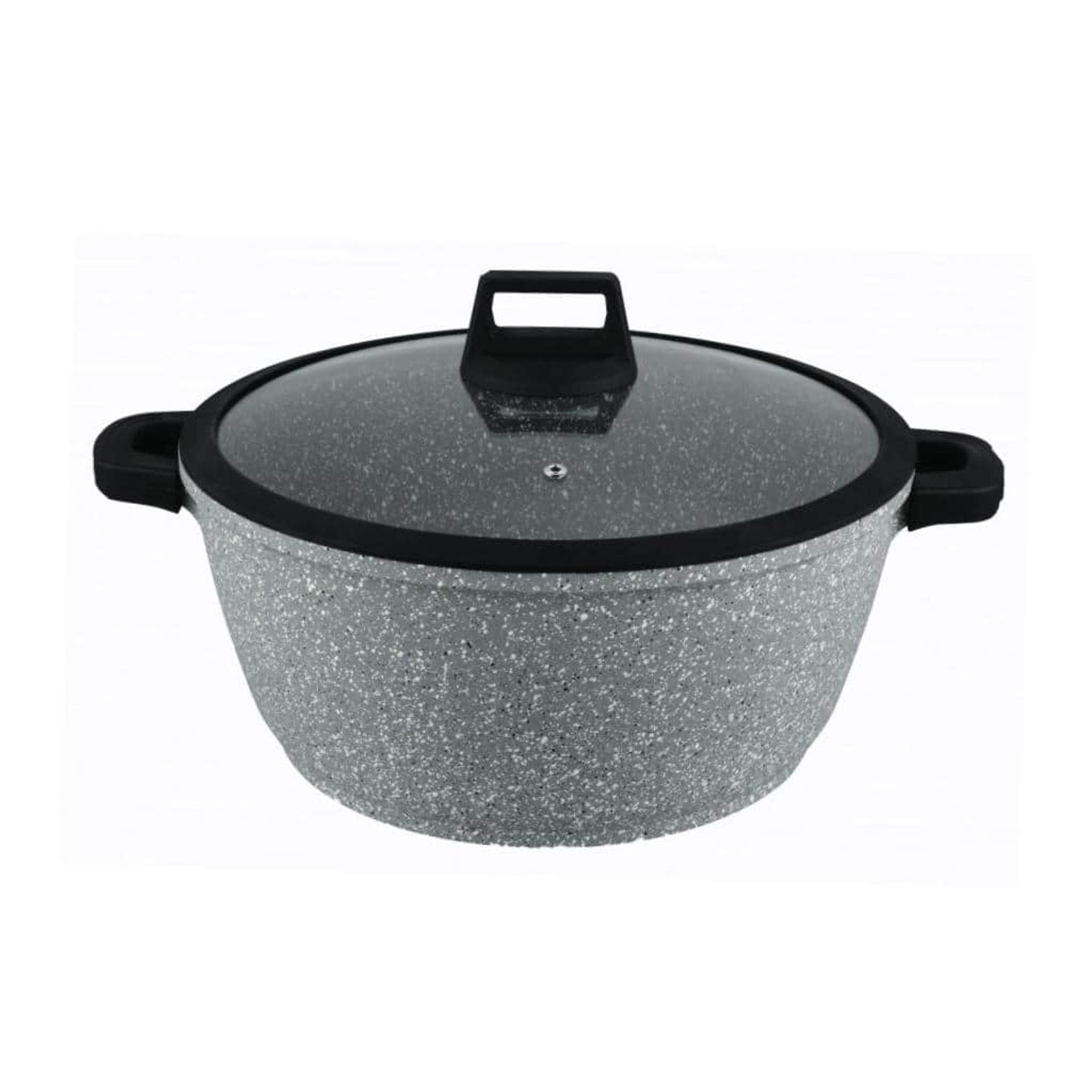 Casseruola 32 cm con manici in silicone e presine