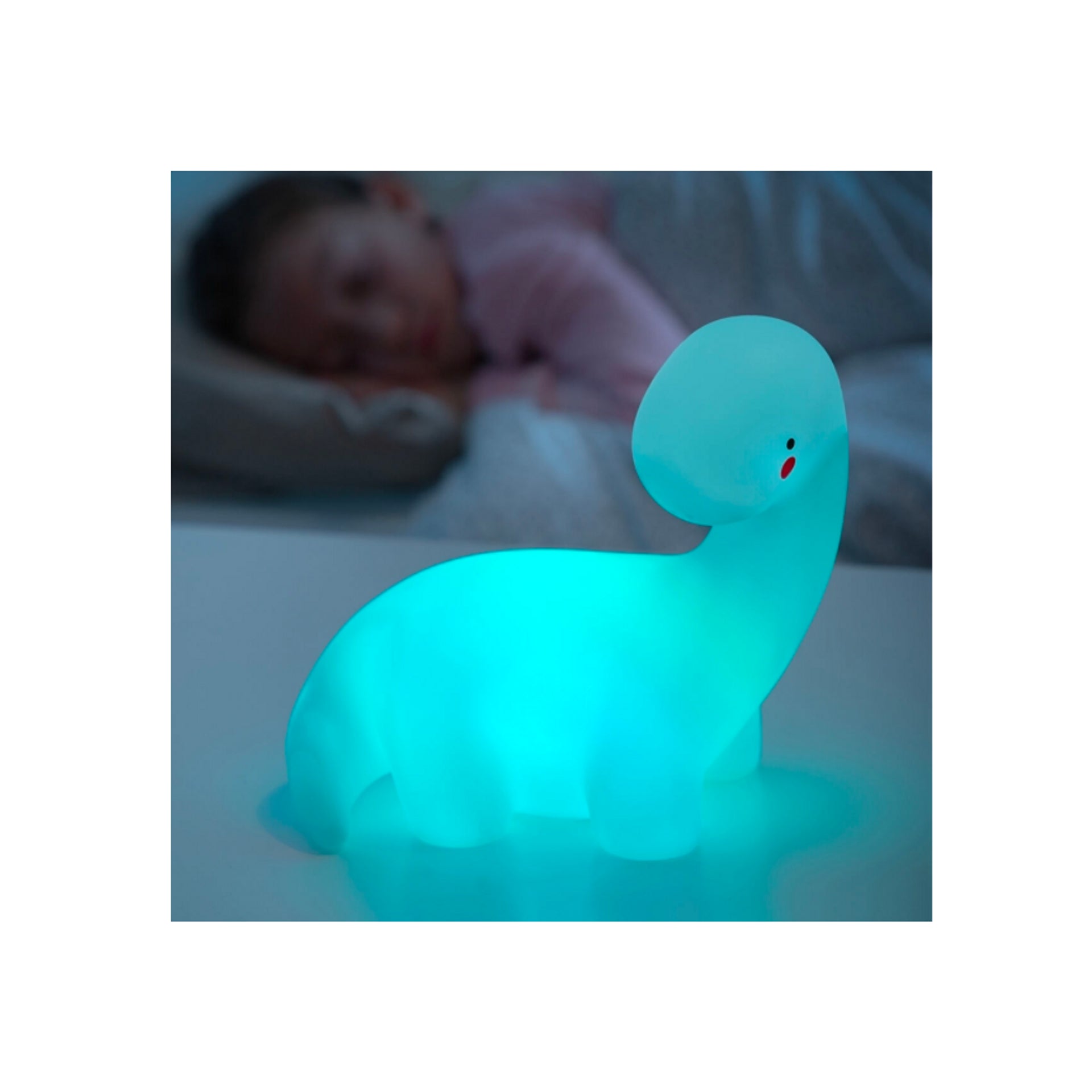 Lampada dinosauro led multicolor lightosaurus