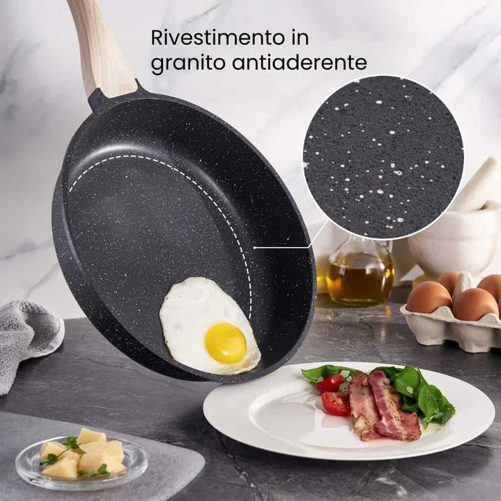 Batteria di pentole 12 pezzi