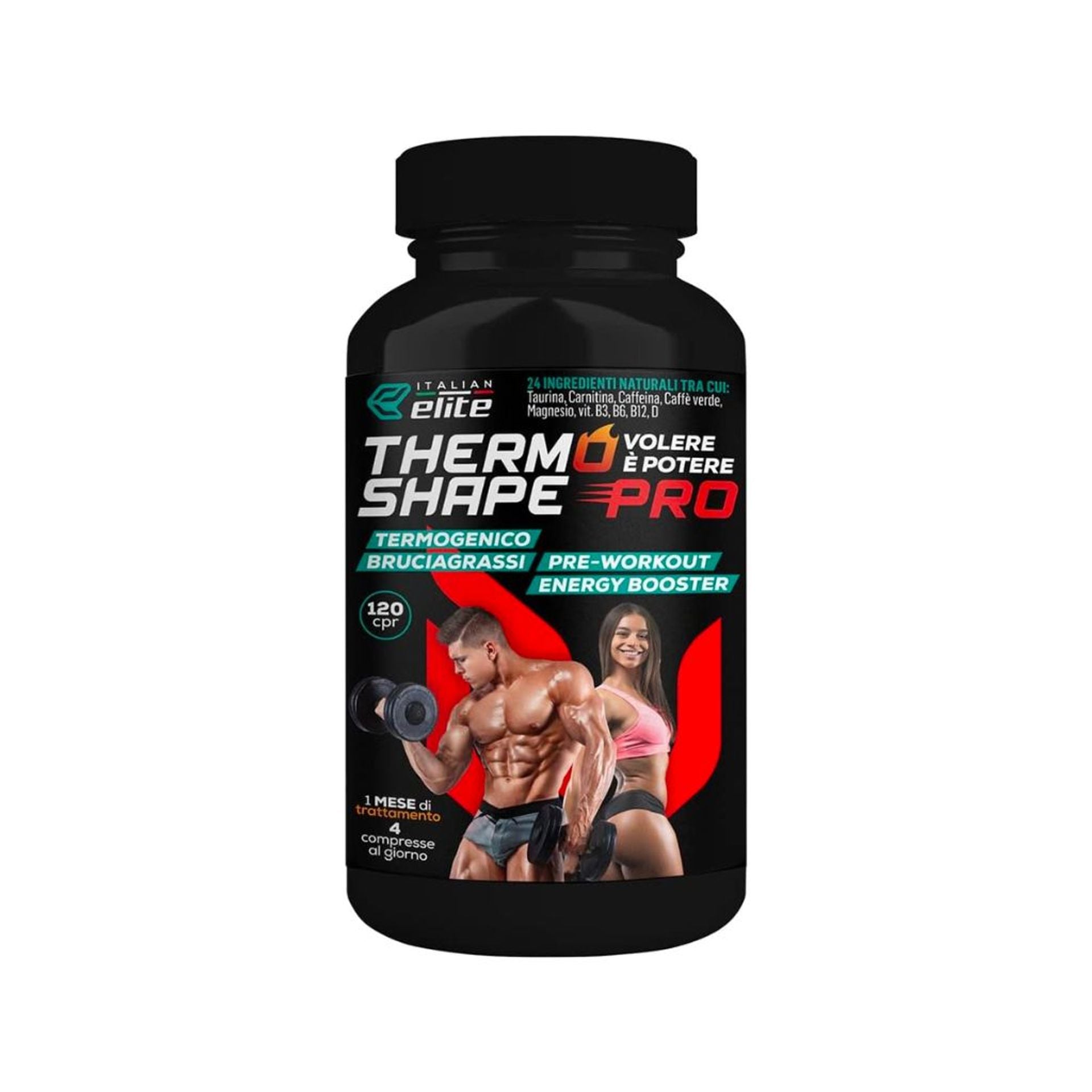 Brucia grassi pre workout Thermo Shape Pro 120 caps