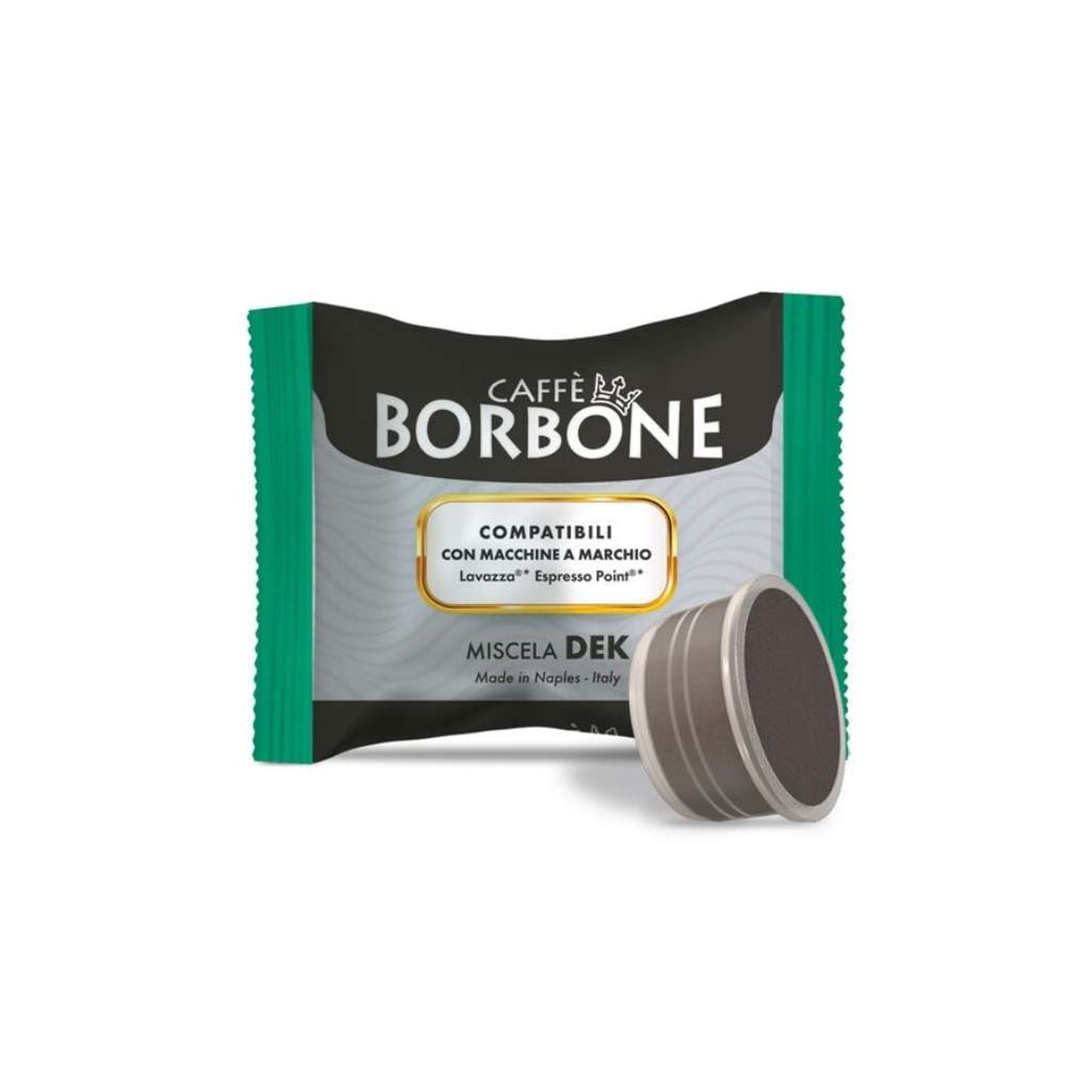 100 capsule Decaffeinato compatibili Espresso Point
