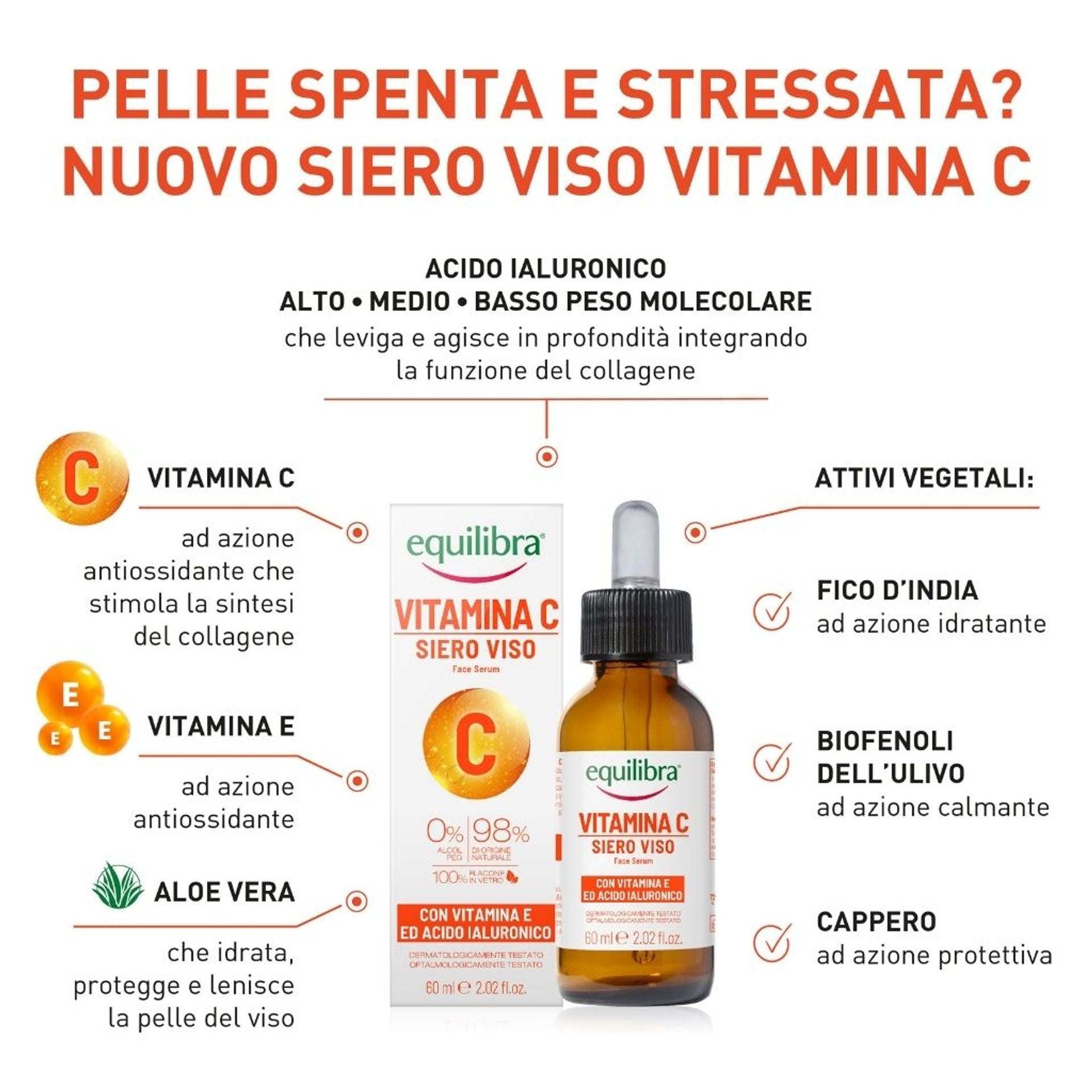 Siero viso Vitamina C 60ml