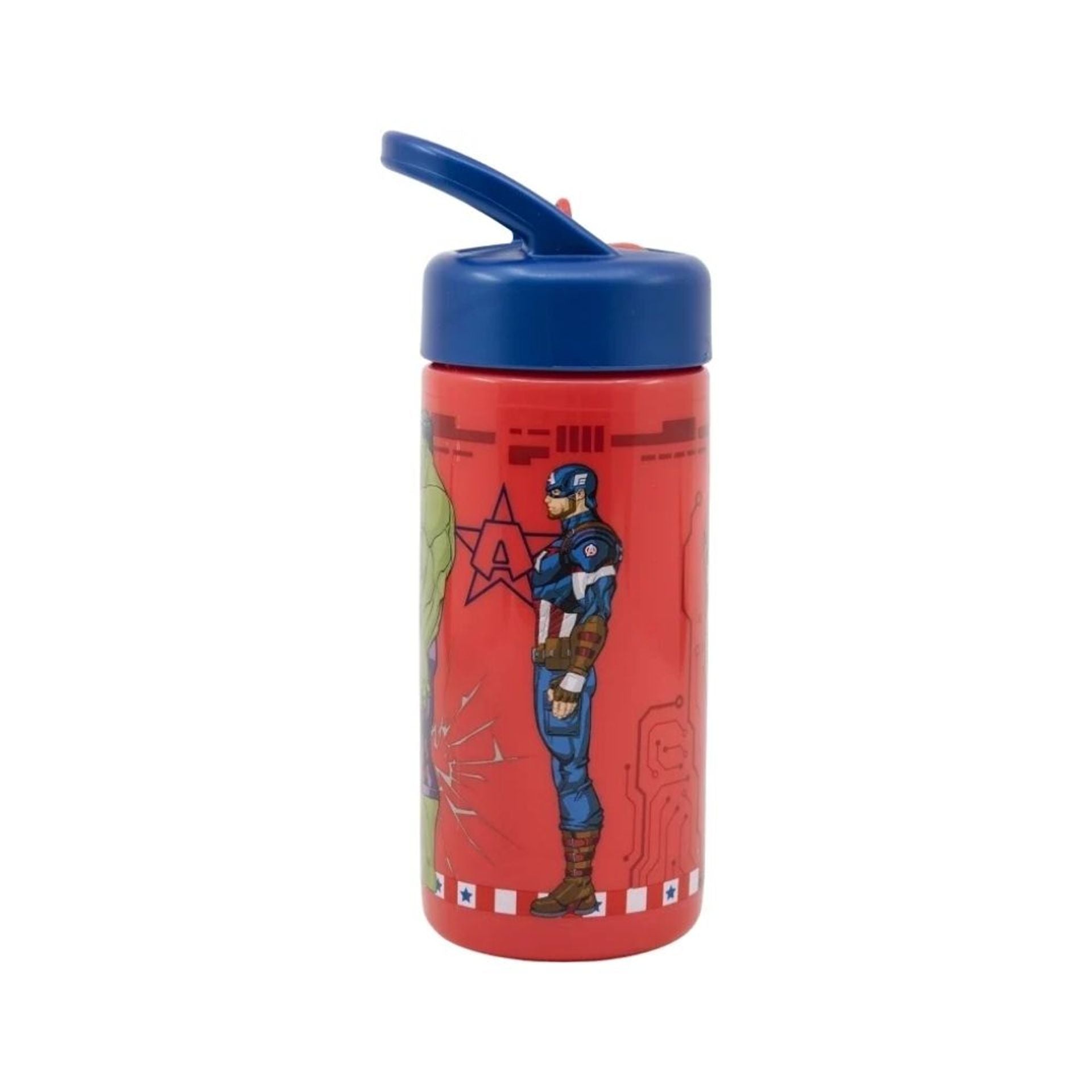 Borraccia Avengers con cannuccia 420ml