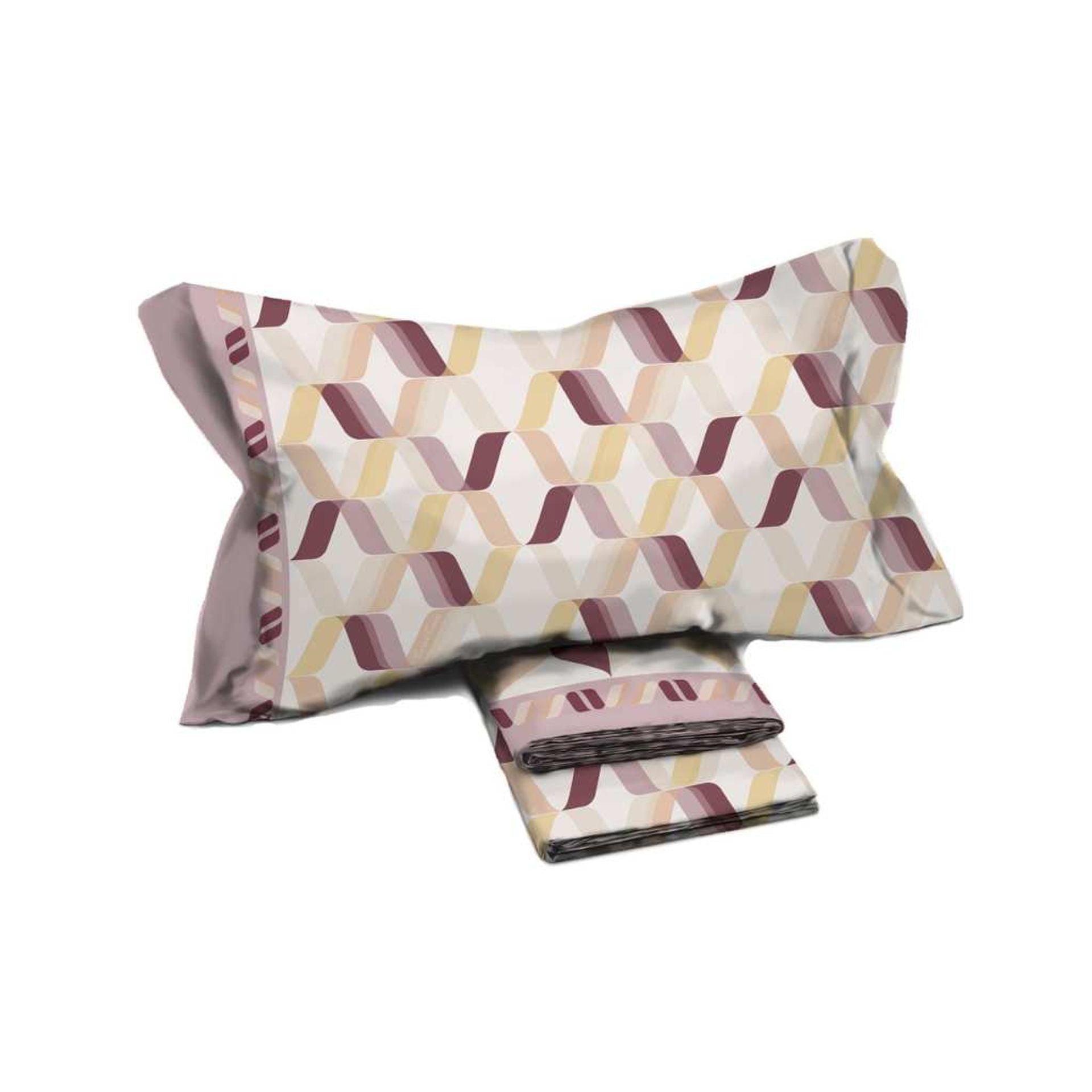 Completo letto Emidio matrimoniale maxi in caldo cotone di flanella