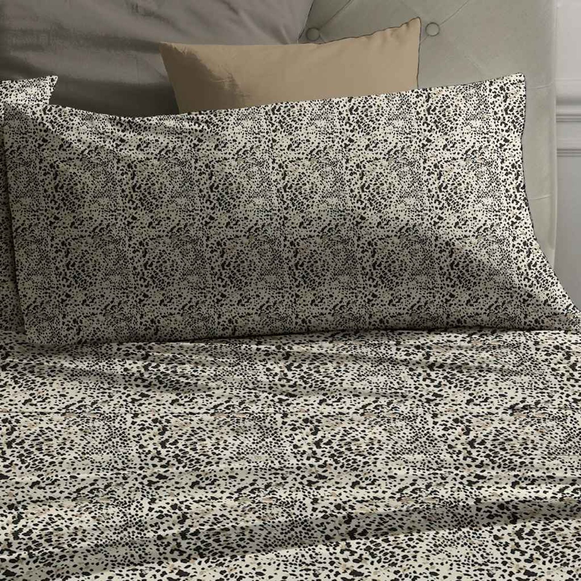 Completo letto matrimoniale maxi Alisea 100% percalle di cotone 180 fili