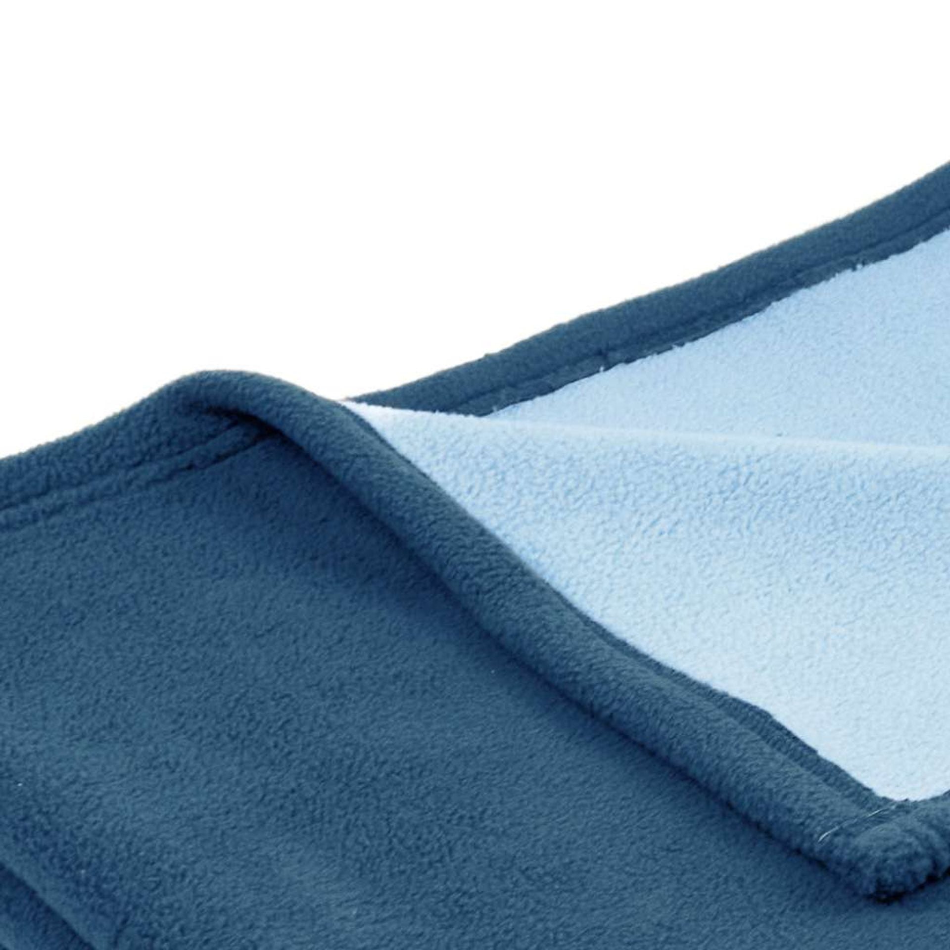 Coperta Siusi in pile bicolore