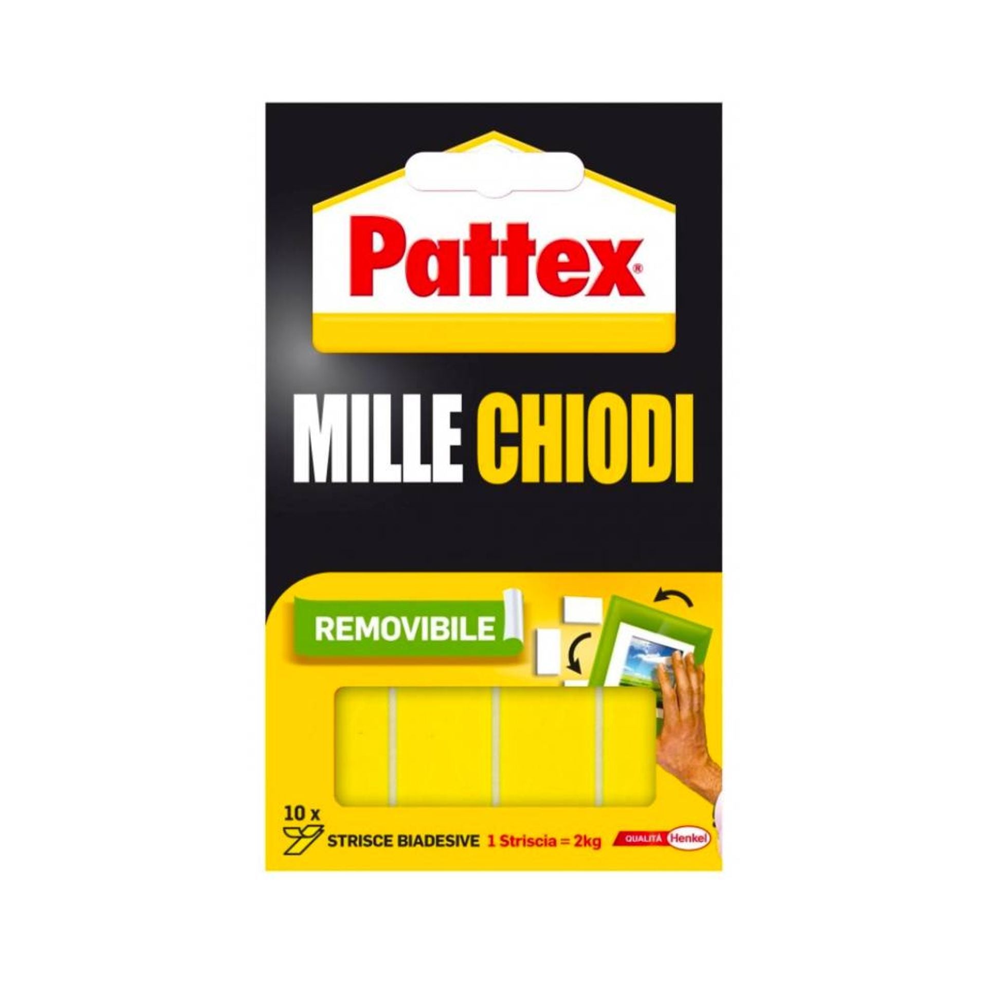 Strisce di bioadesivo removibile - 10 strisce