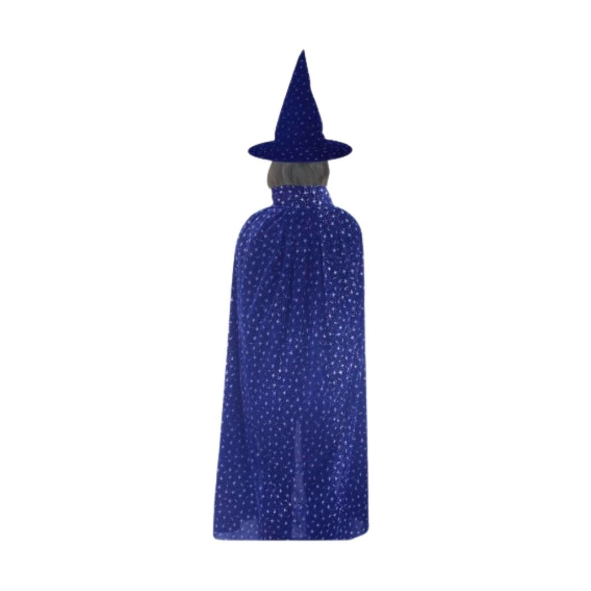 Set Cappello e Mantello Shining Glitter h 120 cm