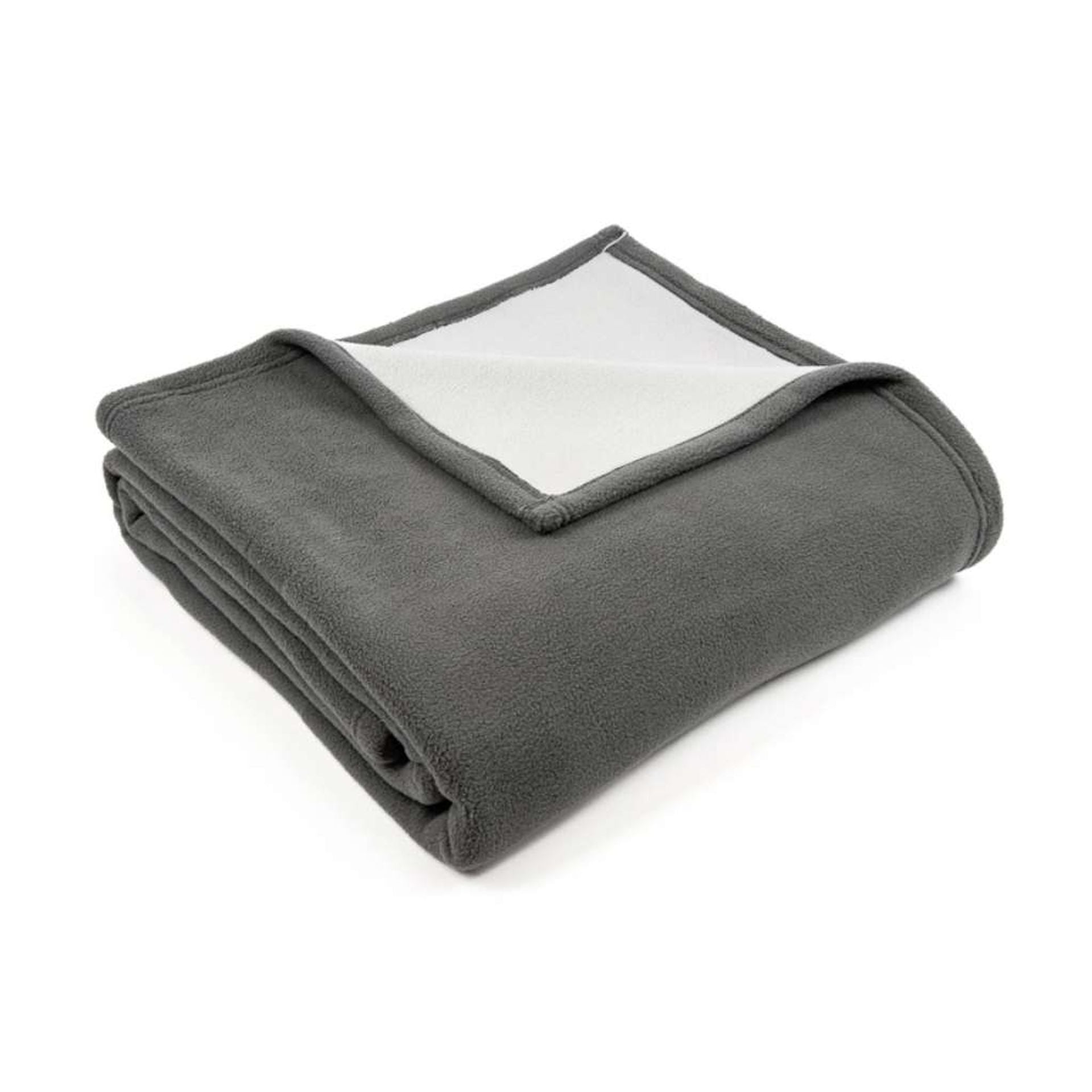 Coperta Siusi in pile bicolore