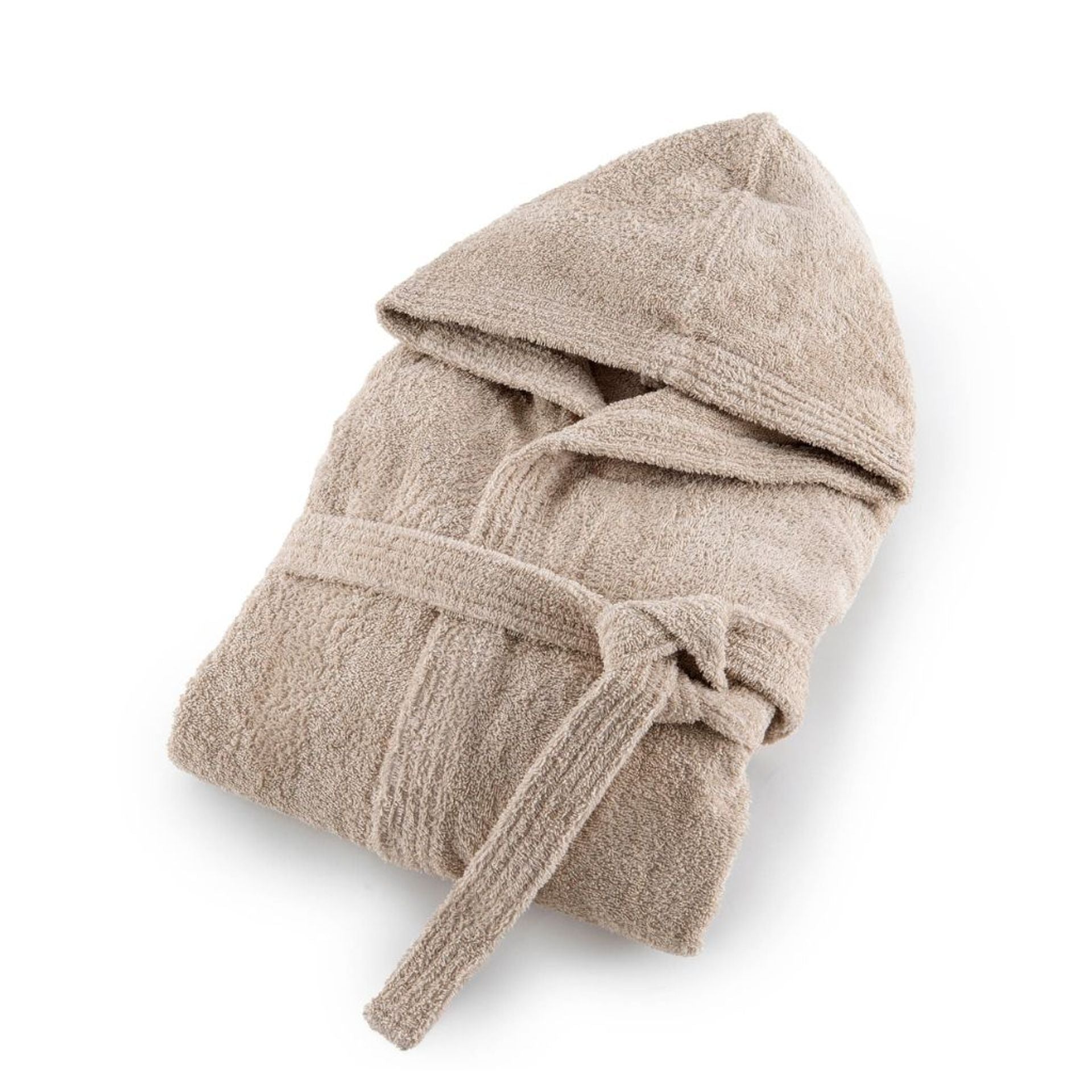 Accappatoio con cappuccio 100% cotone