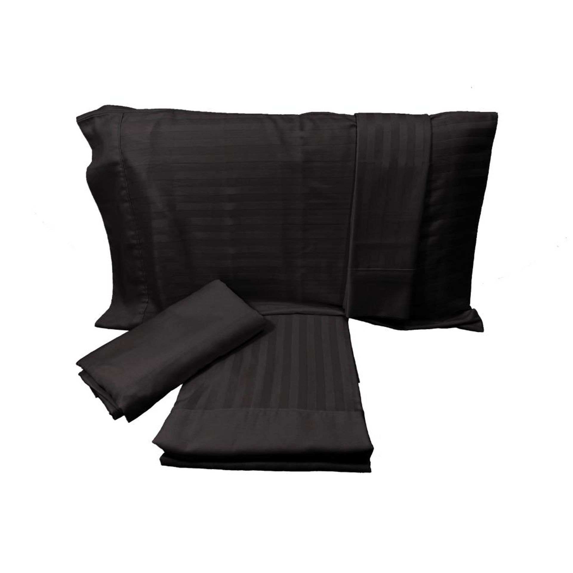 Completo letto matrimoniale in raso di cotone 100%