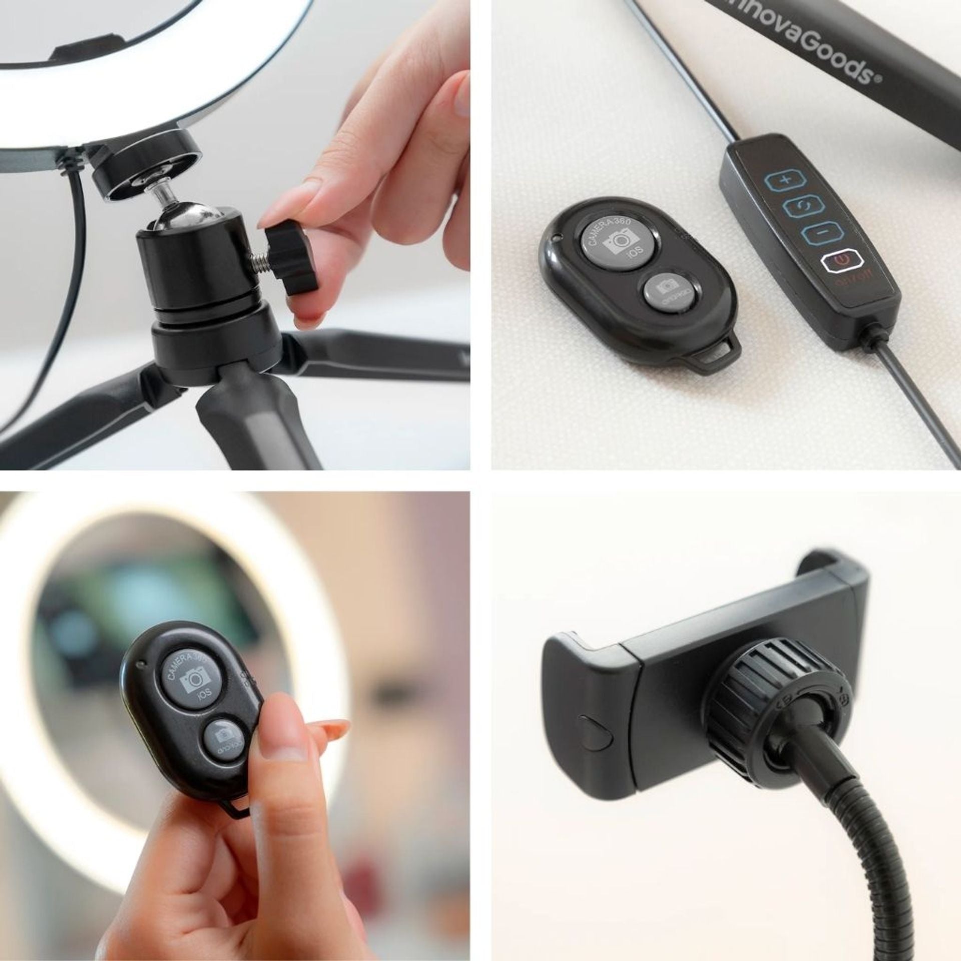 Innovagoods Ring con Treppiede e Telecomando