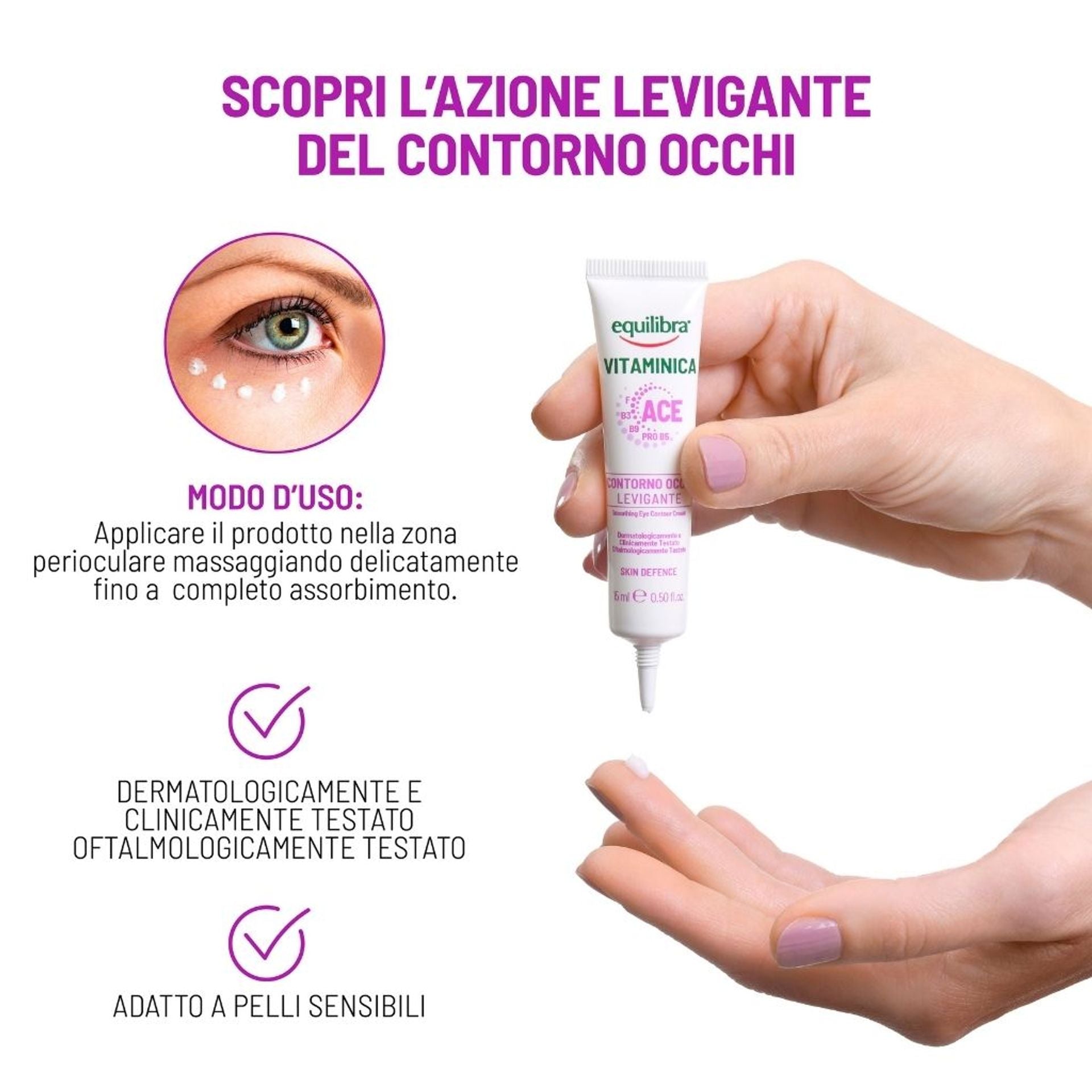 Contorno occhi levigante 15ml