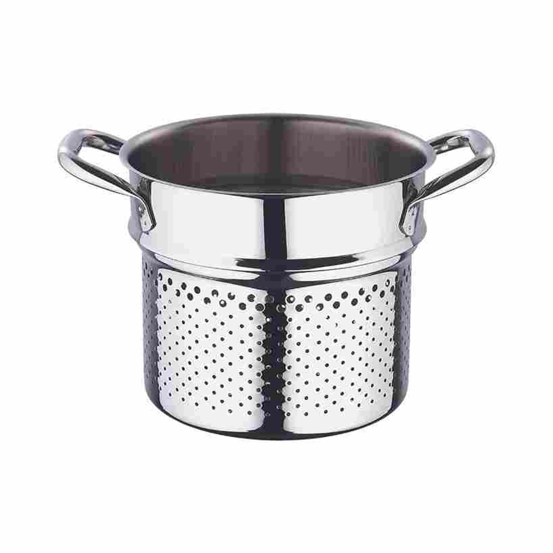 Set pentola pasta 3 pezzi 5 litri