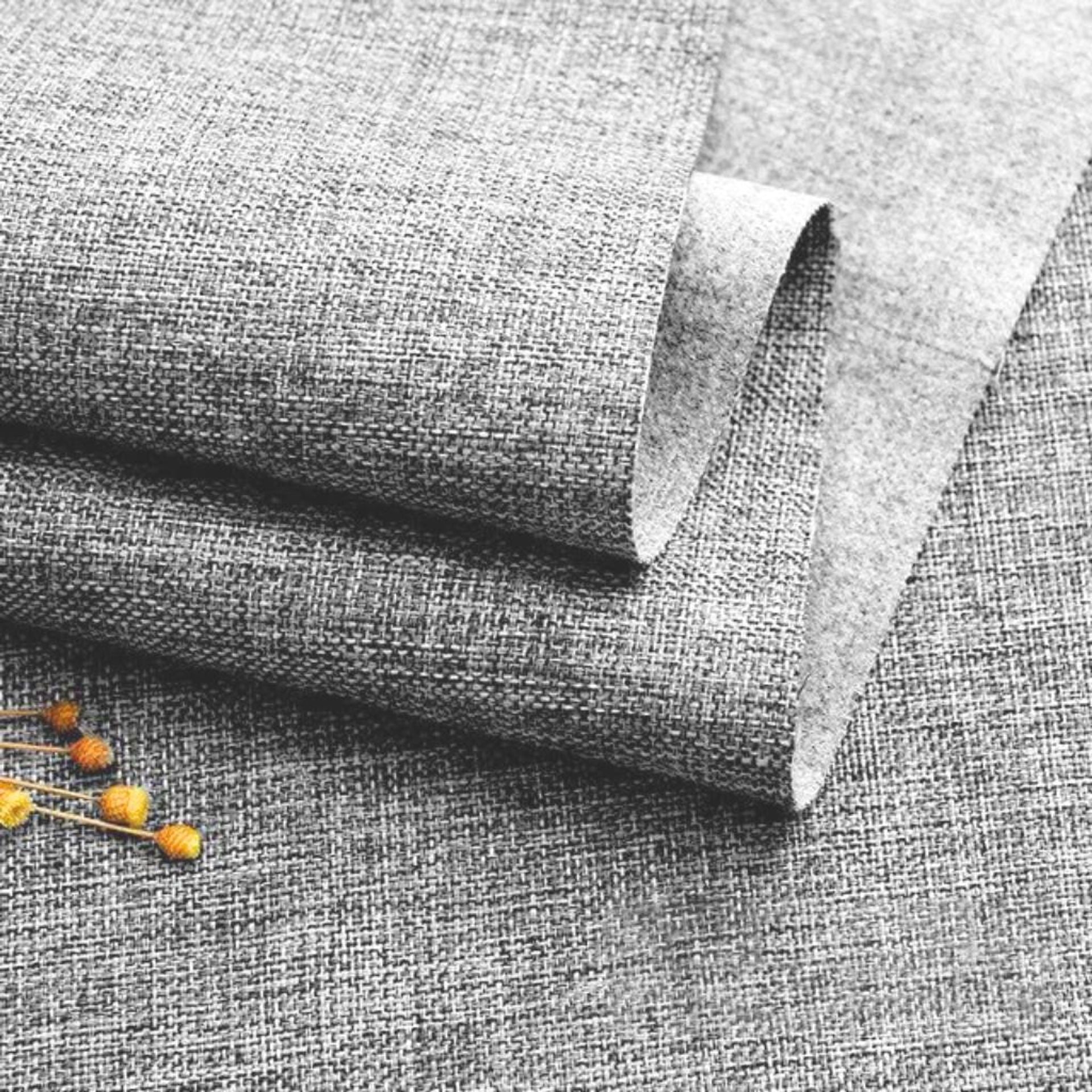 Tenda semicoprente in canapone 8 anelli