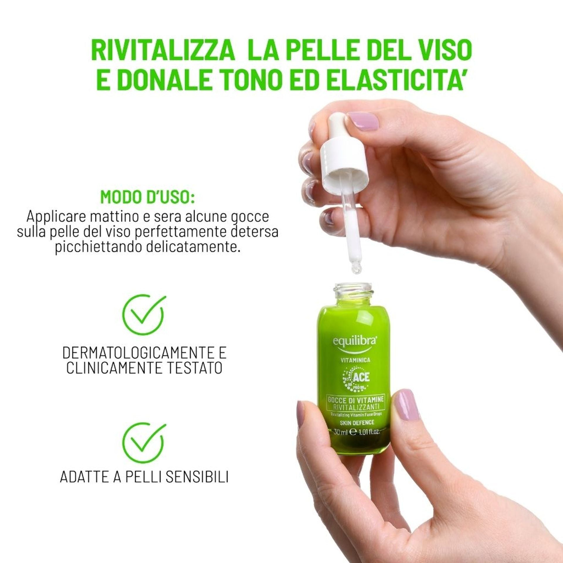 Gocce di vitamine rivitalizzanti 30ml