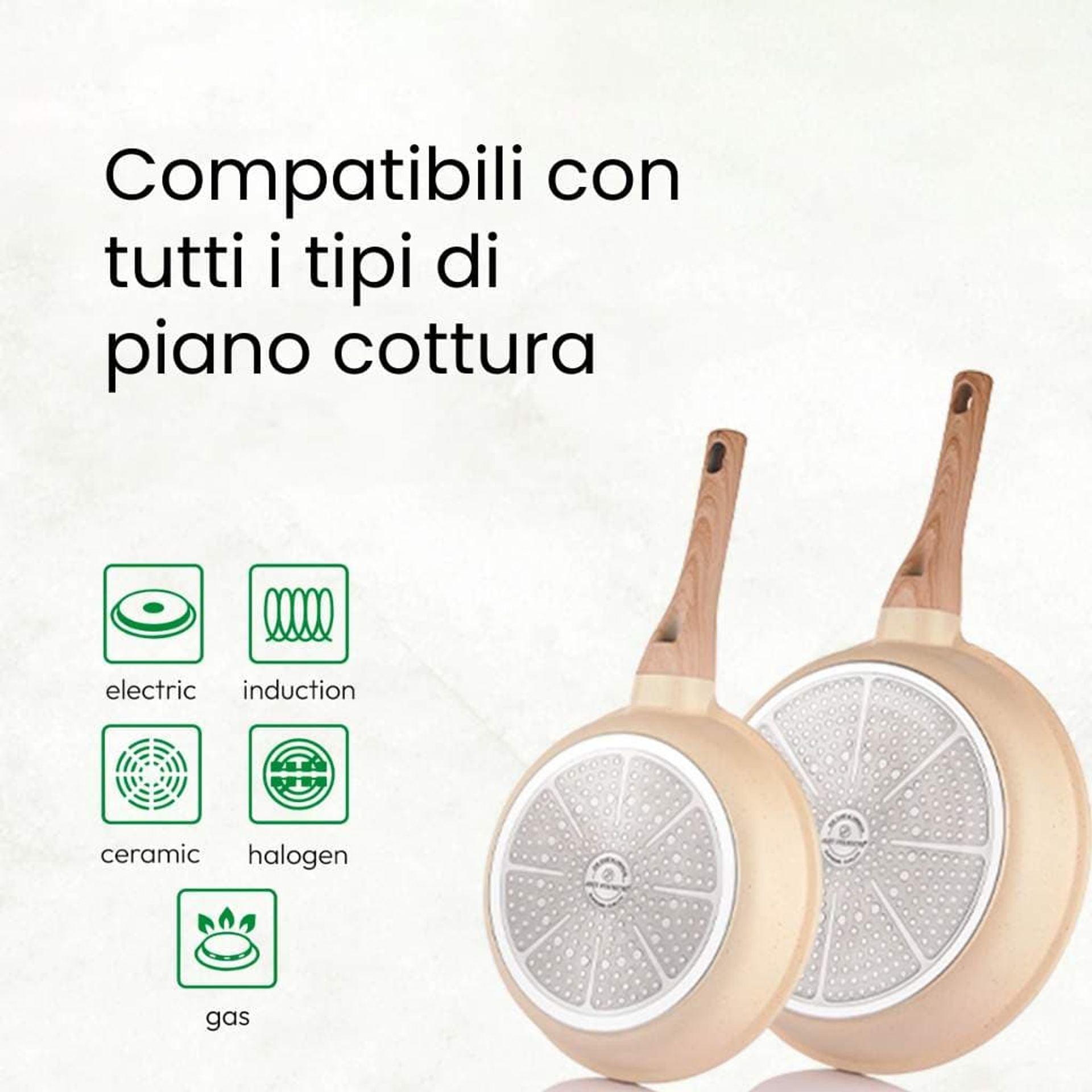 Batteria di pentole 12 pezzi